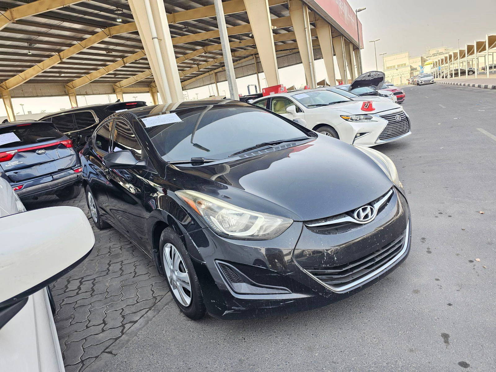 2016 HYUNDAI ELANTRA — 200904 Miles — Lot AE2GH783072 — Souq - Marhaba Auctions Used Cars - Image 3