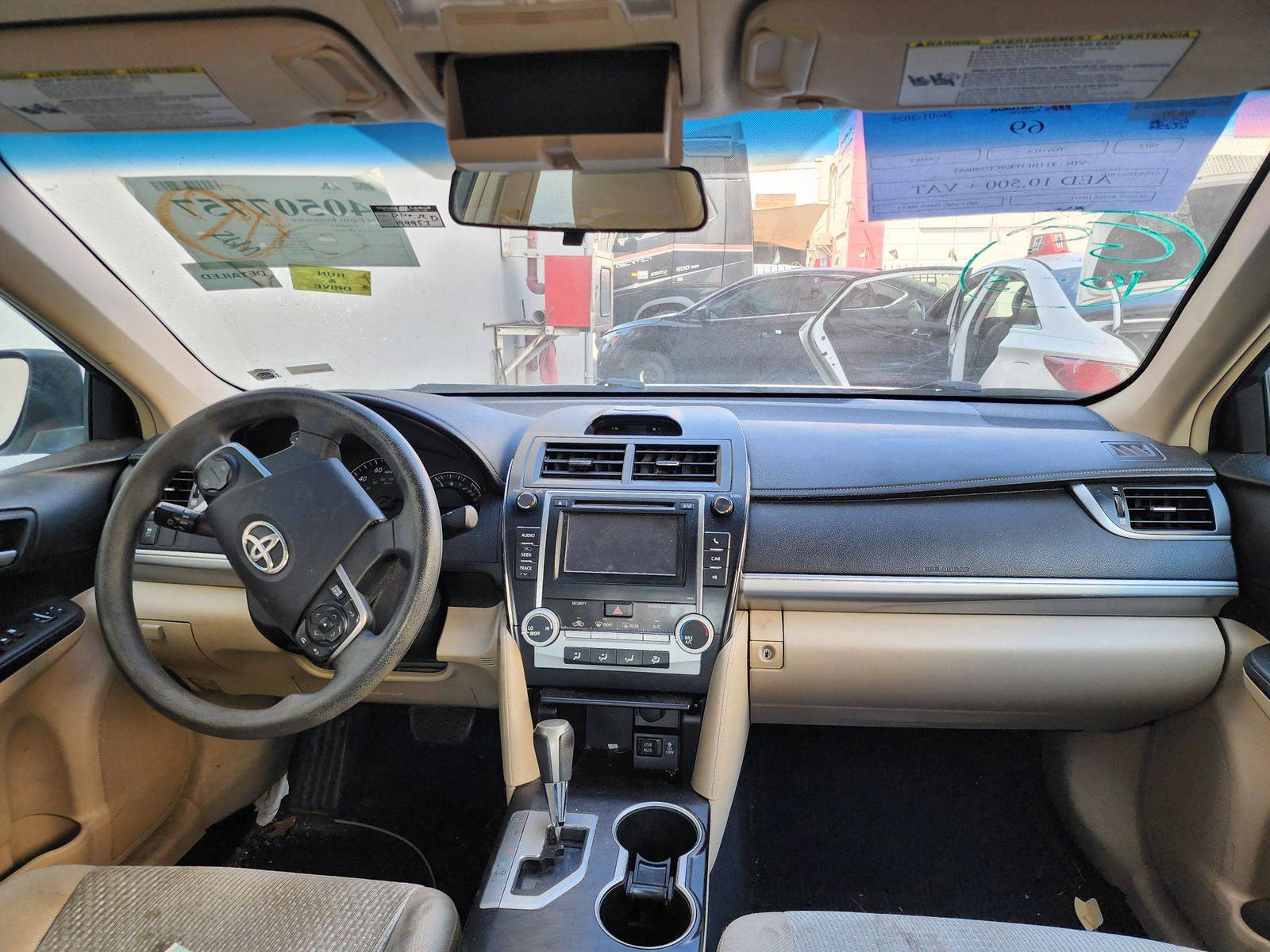 2012 TOYOTA CAMRY — 199956 Miles — Lot 40507757 — Al Quoz - Marhaba Auctions Used Cars - Image 9