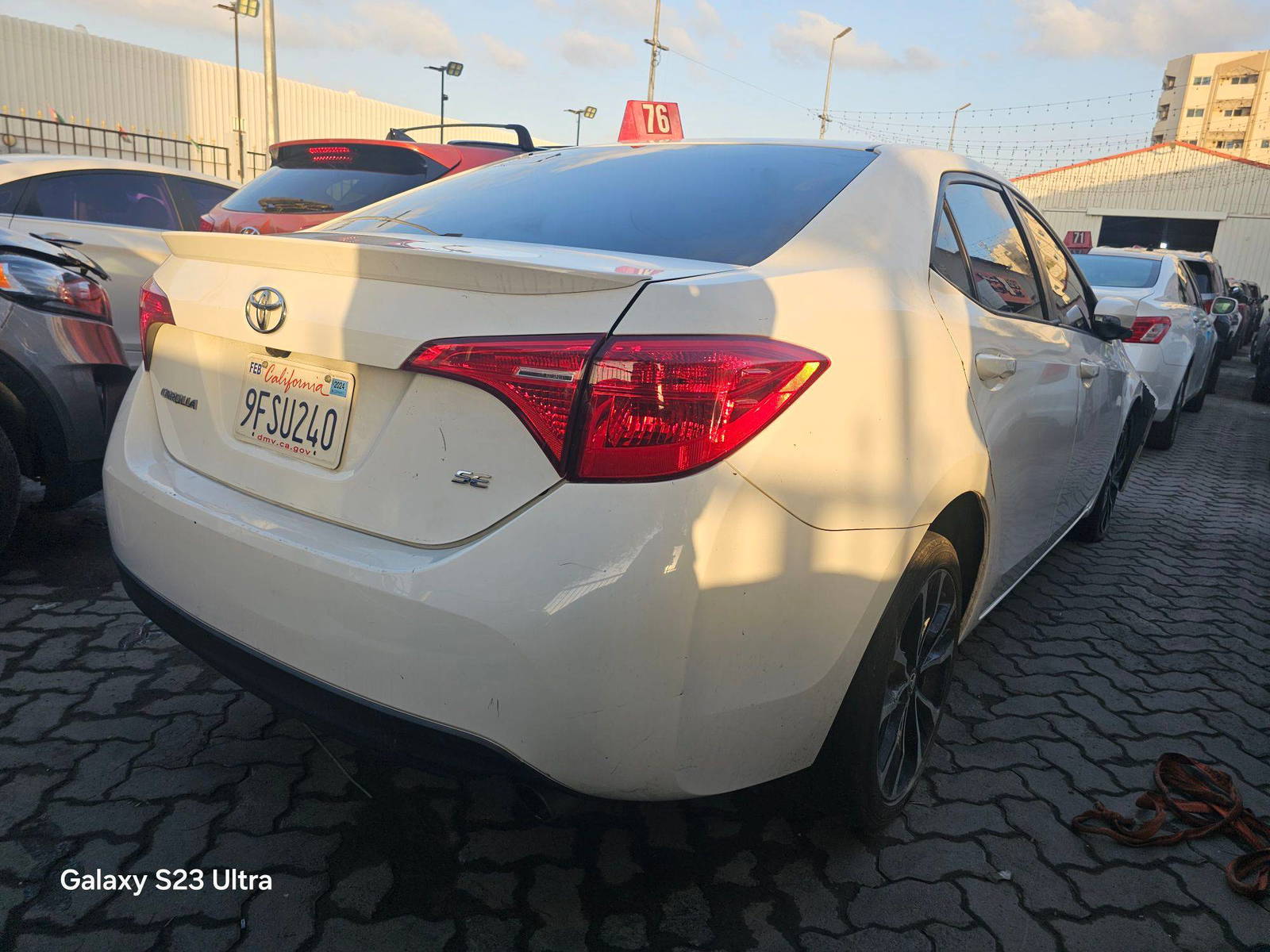 TOYOTA COROLLA 2018 - Marhaba Auction Used Cars - Image 7