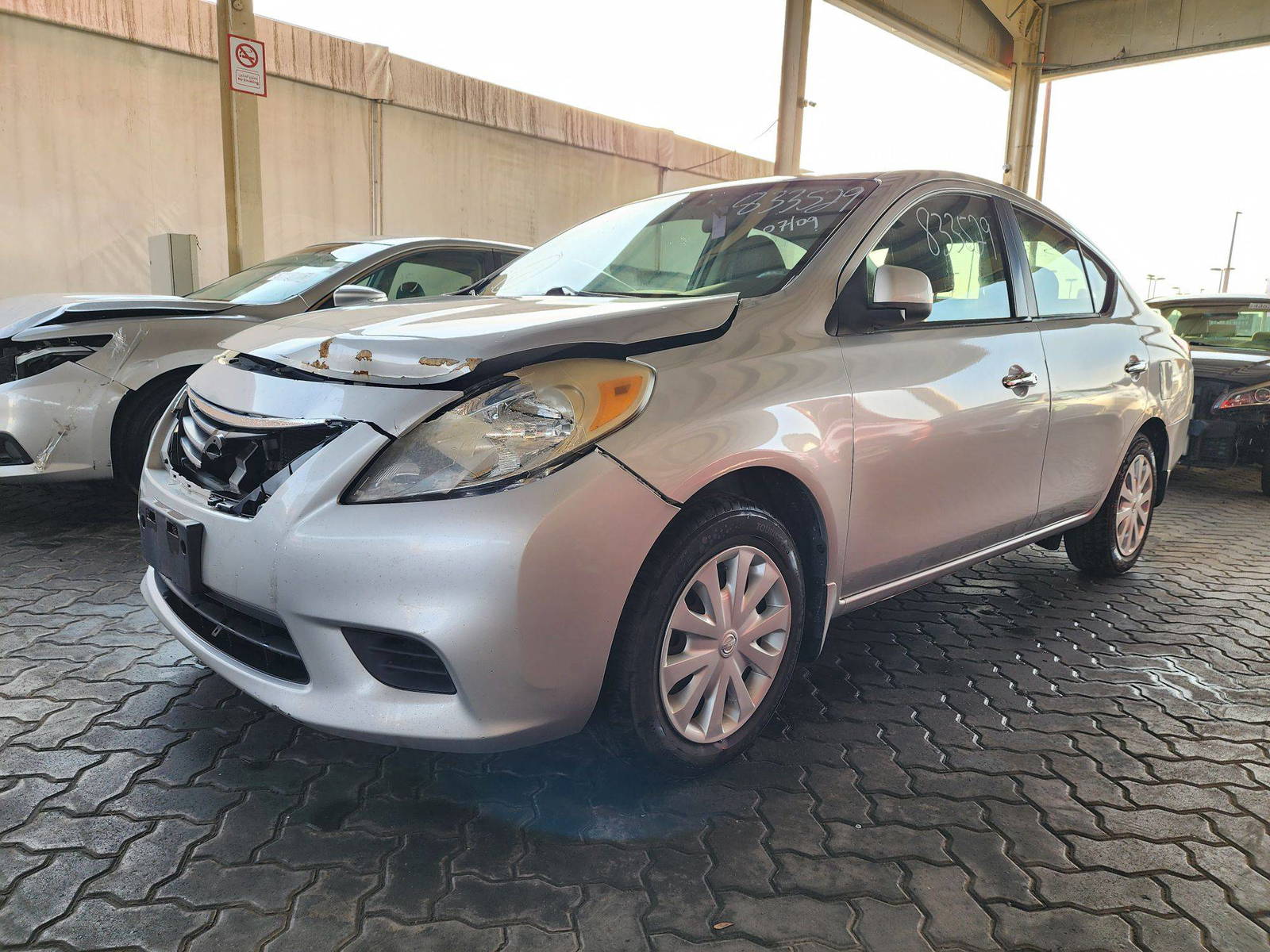 2013 NISSAN VERSA — 176480 Miles — Lot 50650394 — Souq - Marhaba Auctions Used Cars - Image 5