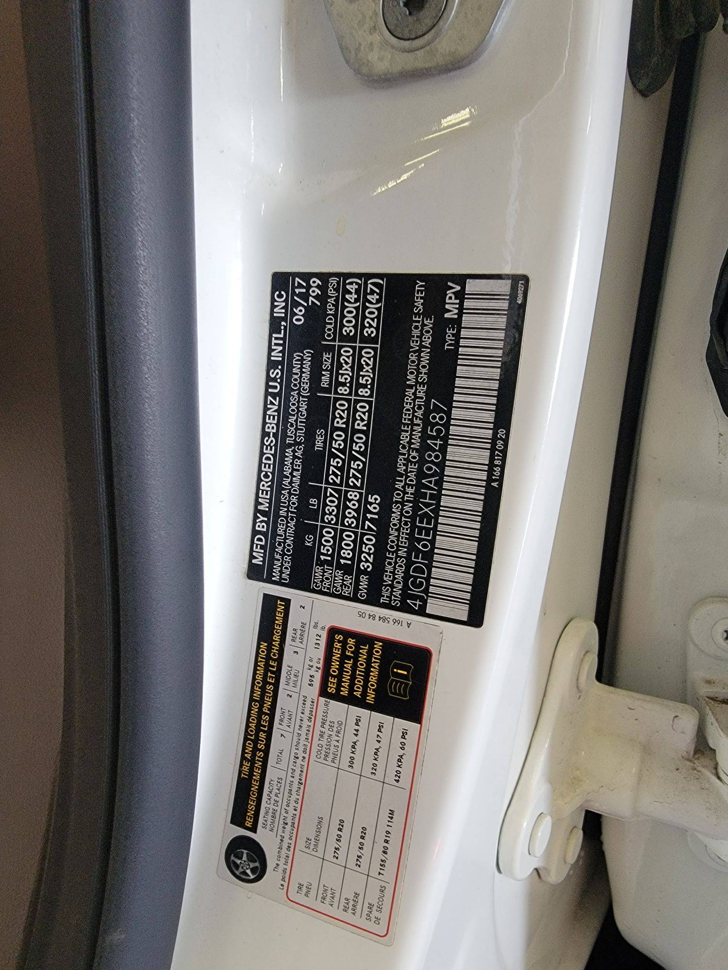 MERCEDES BENZ GLS 450 2017 - Marhaba Auction Used Cars - Image 10