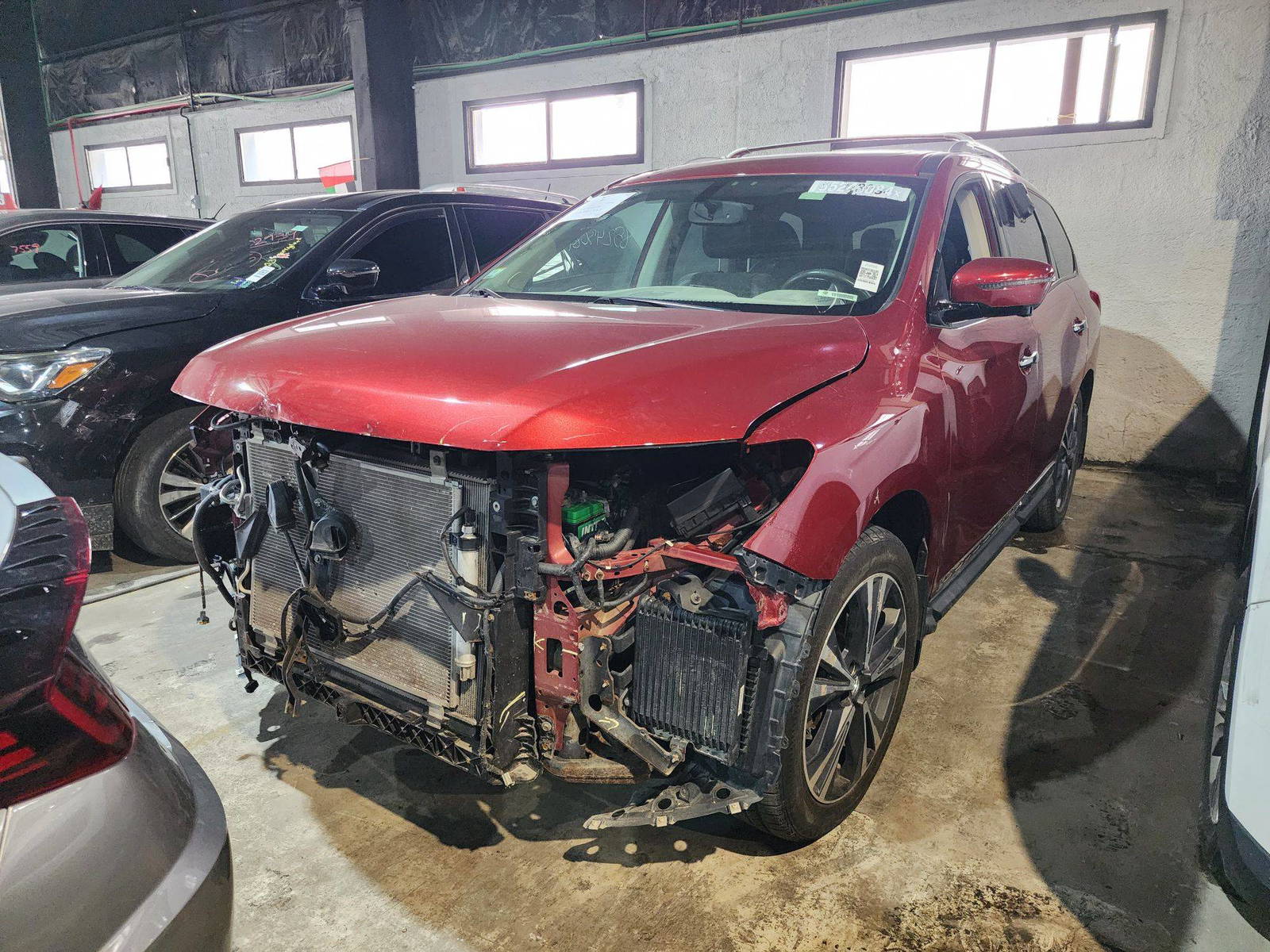 2017 NISSAN PATHFINDER — 148814 Miles — Lot 85243084 — Al Quoz - Marhaba Auctions Used Cars - Image 6