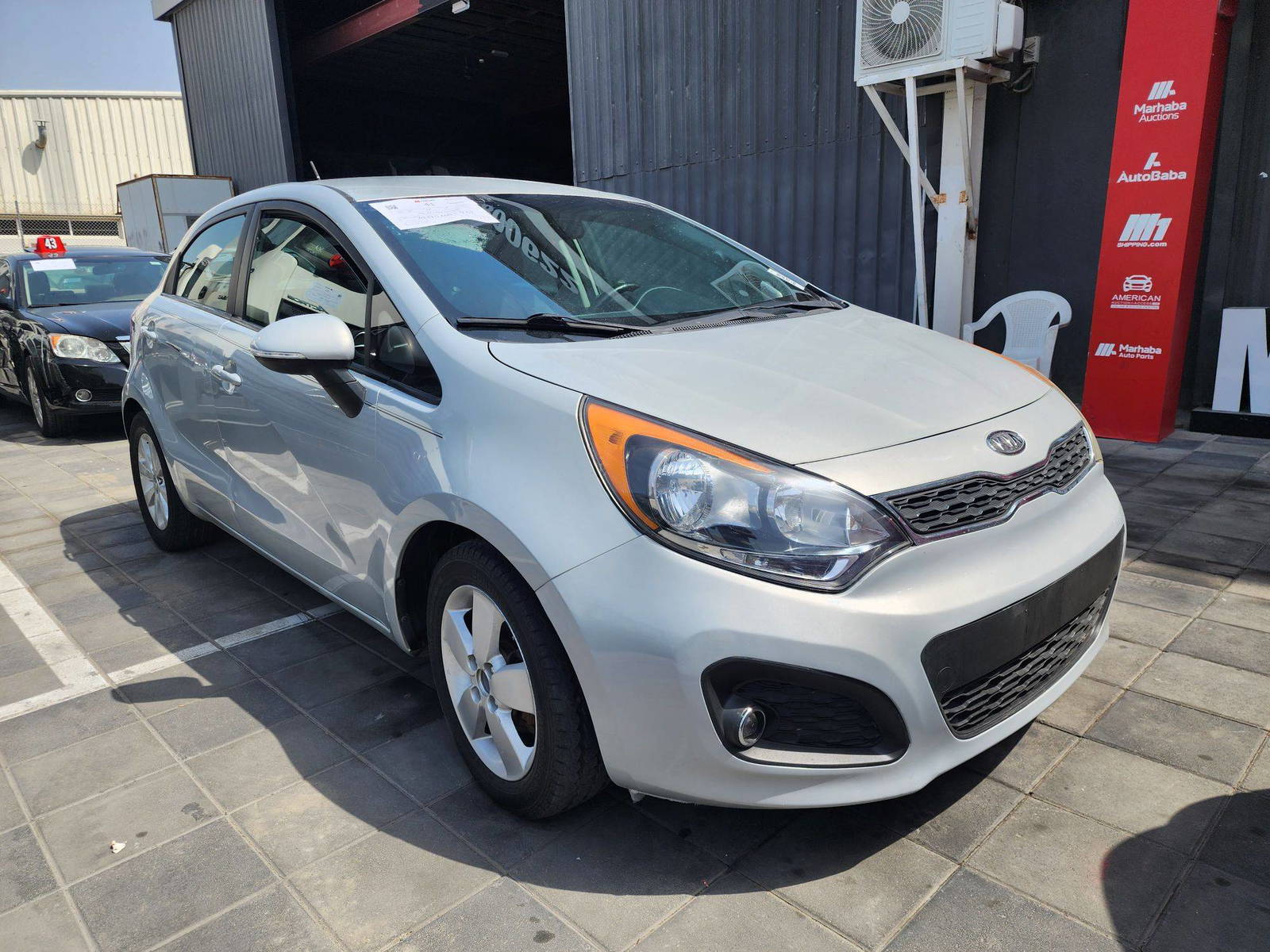 2013 KIA RIO — 237584 Miles — Lot 13189 — Al Quoz - Marhaba Auctions Used Cars - Image 4