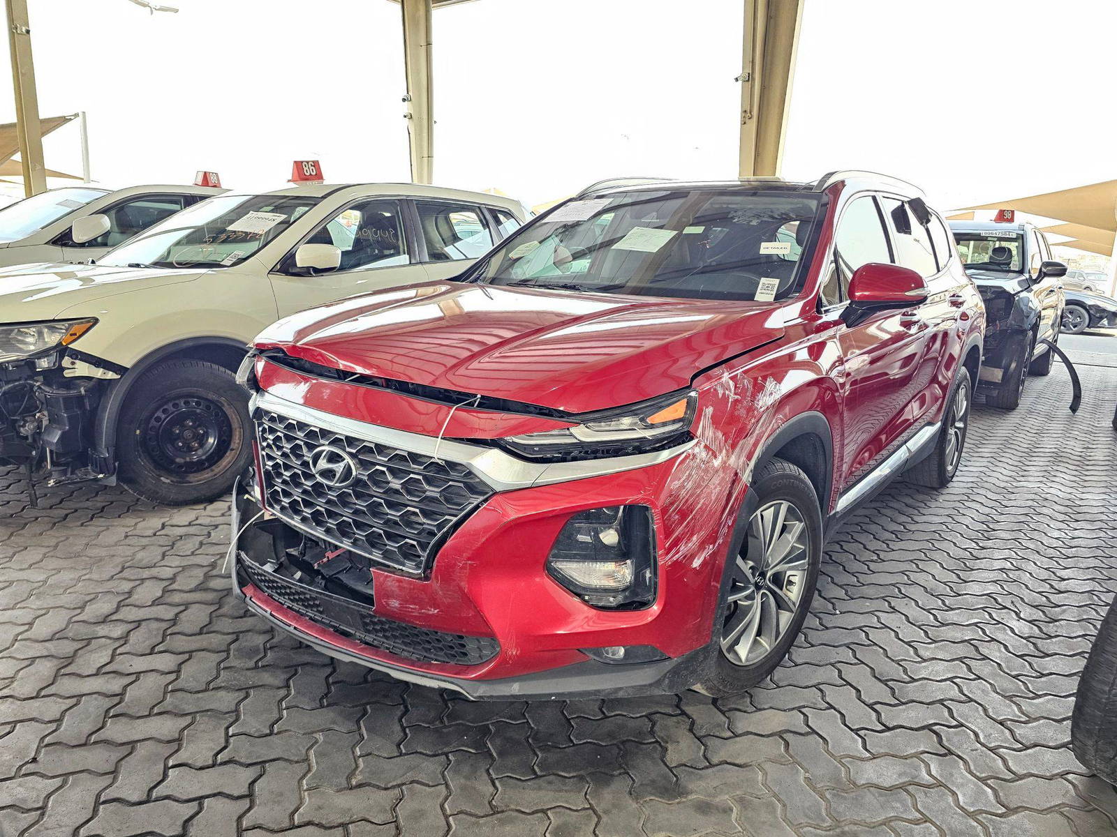2019 HYUNDAI SANTA FE — 76589 Miles — Lot D2KH110435 — Main - Marhaba Auctions Used Cars - Image 5