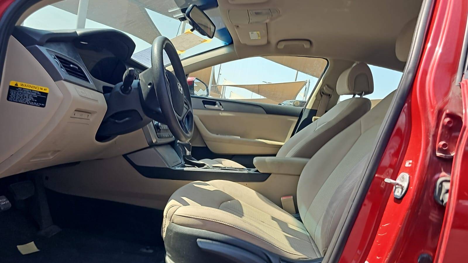 2017 HYUNDAI SONATA — 72982 Miles — Lot HH456144 — Souq - Marhaba Auctions Used Cars - Image 8