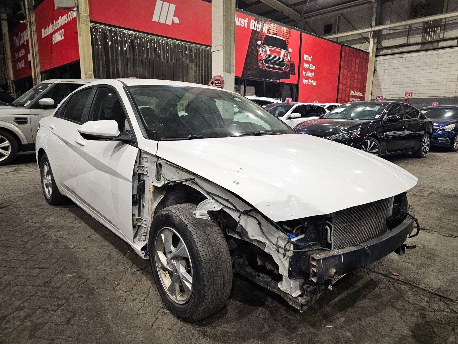 2021 HYUNDAI ELANTRA — 169246 KM — Lot 0MU072394 — Main - Marhaba Auctions Used Cars - Image 4