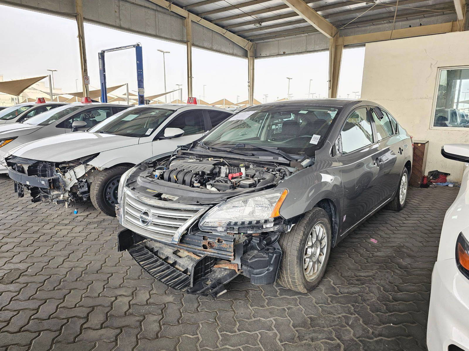 2014 NISSAN SENTRA — 130447 KM — Lot 669035 — Main - Marhaba Auctions Used Cars - Image 5