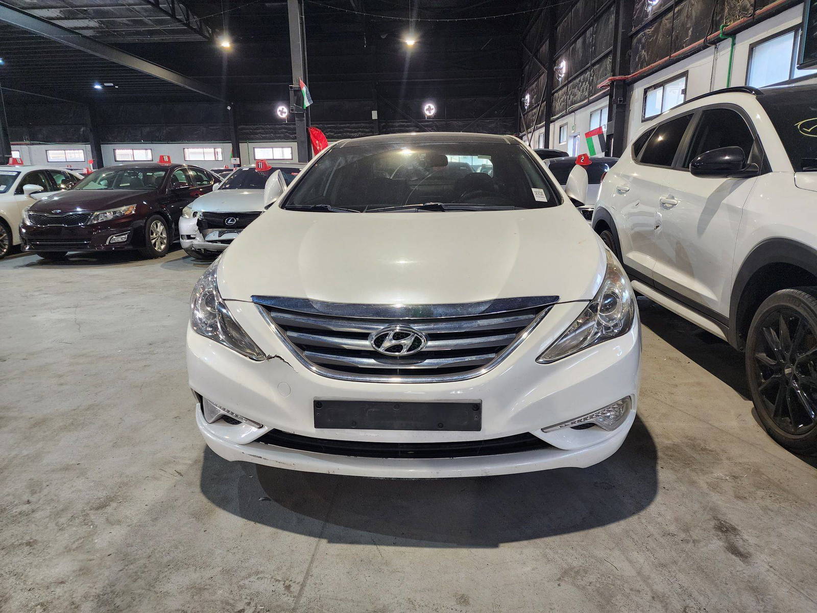 2014 HYUNDAI SONATA — 185251 KM — Lot 591116 — Al Quoz - Marhaba Auctions Used Cars - Image 7