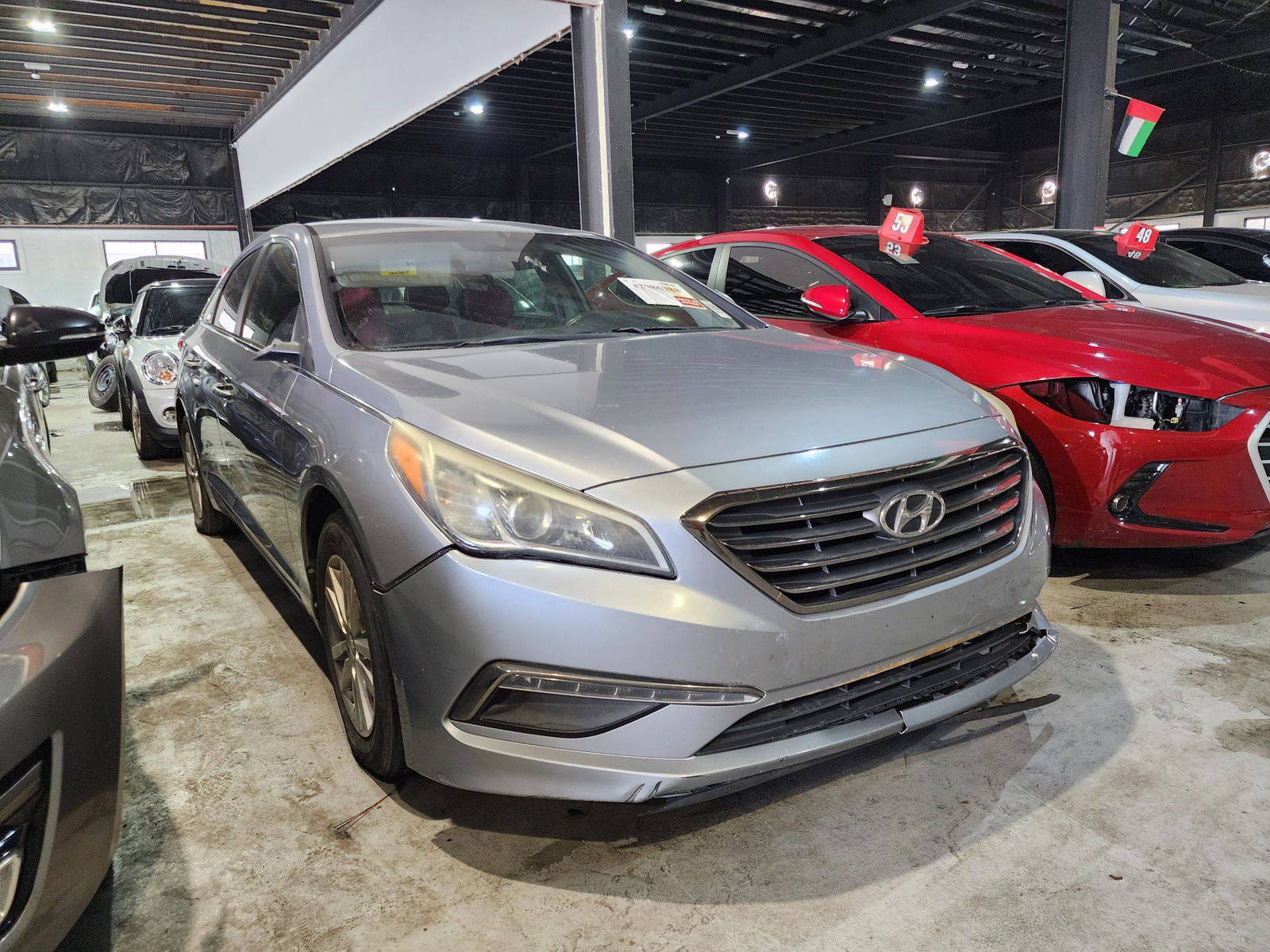 2015 HYUNDAI SONATA — 179499 Miles — Lot 118366 — Al Quoz - Marhaba Auctions Used Cars - Image 3