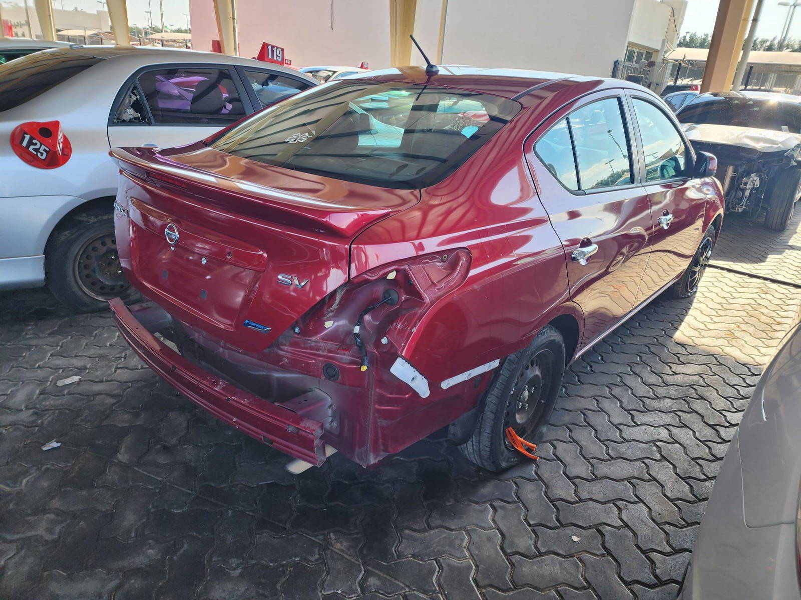 2013 NISSAN VERSA — 177982 Miles — Lot 74766083 - Marhaba Auctions Used Cars - Image 4