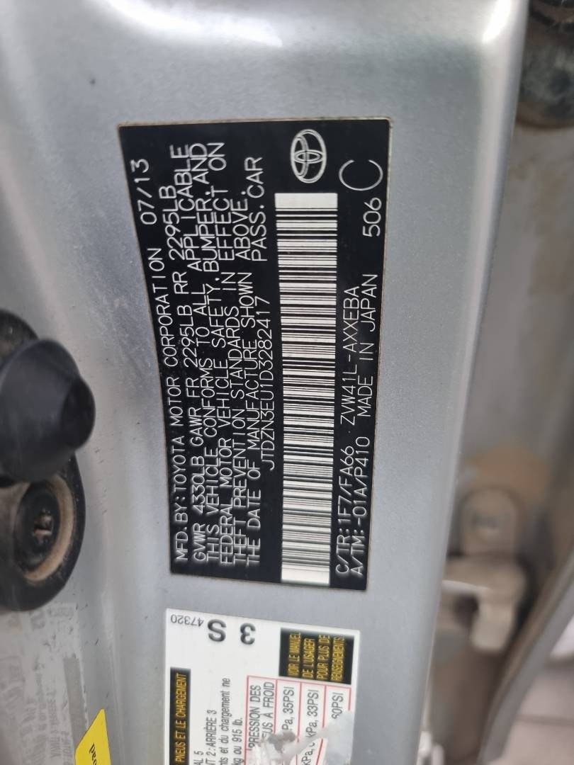 2013 TOYOTA PRIUS V — 148733 Miles — Lot 82417 — Ind. 12 - Marhaba Auctions Used Cars - Image 8