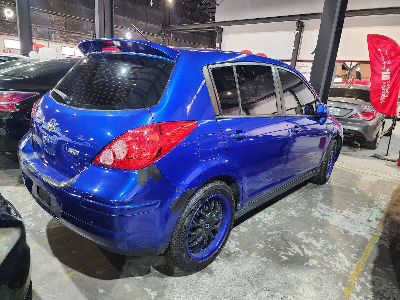 2012 NISSAN VERSA — 105946 Miles — Lot 69352 — Al Quoz - Marhaba Auctions Used Cars - Image 3