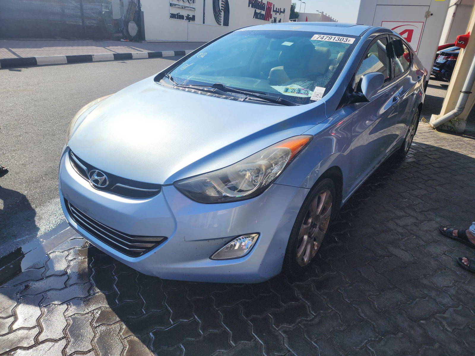 2012 HYUNDAI ELANTRA — 136146 Miles — Lot 74791303 - Marhaba Auctions Used Cars - Image 6