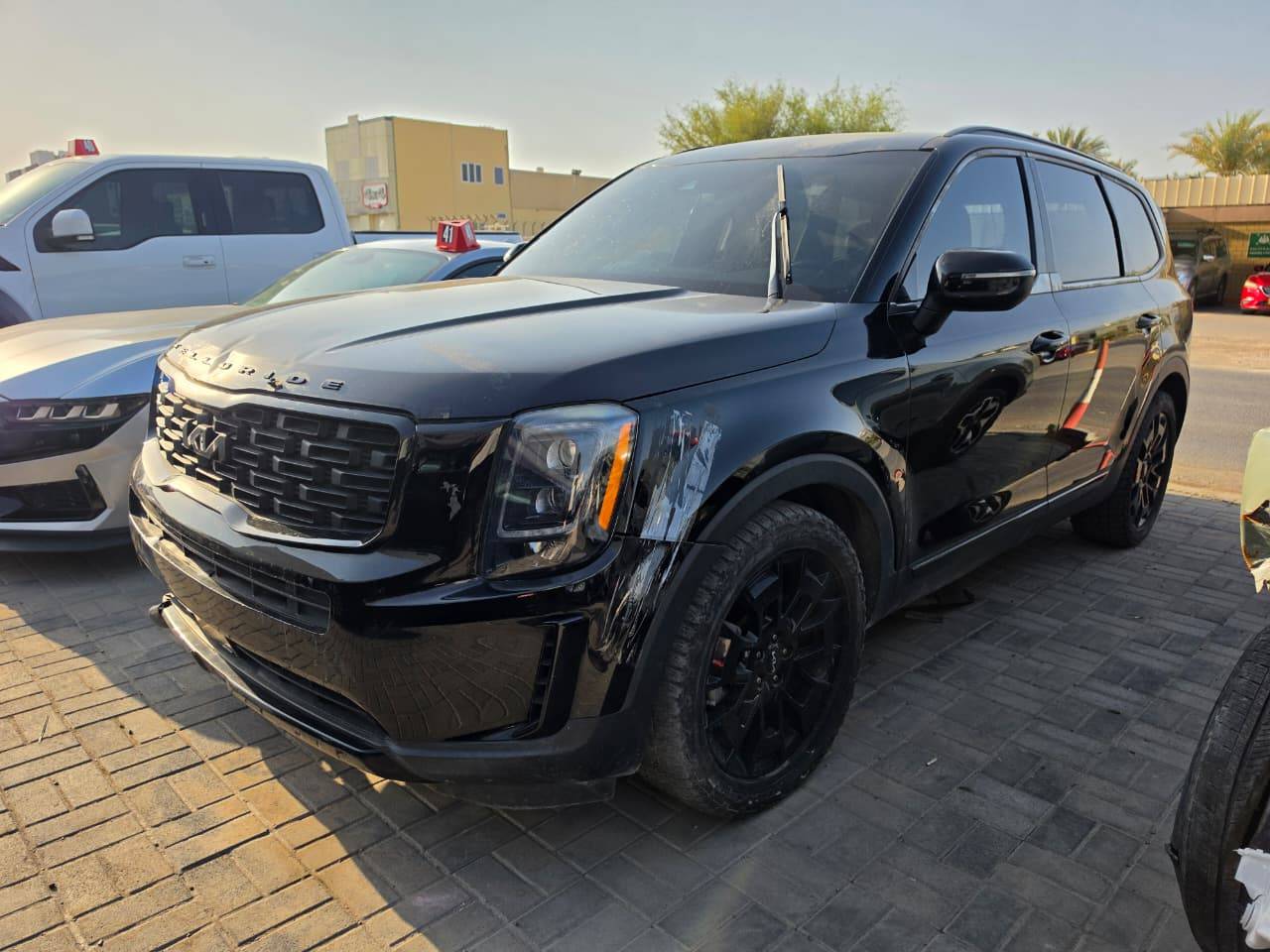 2022 KIA TELLURIDE EX — sold — 90726 Miles — Lot 43413722 - Marhaba Auctions Used Cars - Image 3