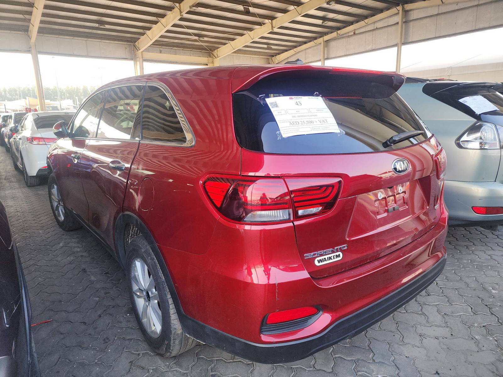 2020 KIA SORENTO — 59370 Miles — Lot 38910152 — Souq - Marhaba Auctions Used Cars - Image 4