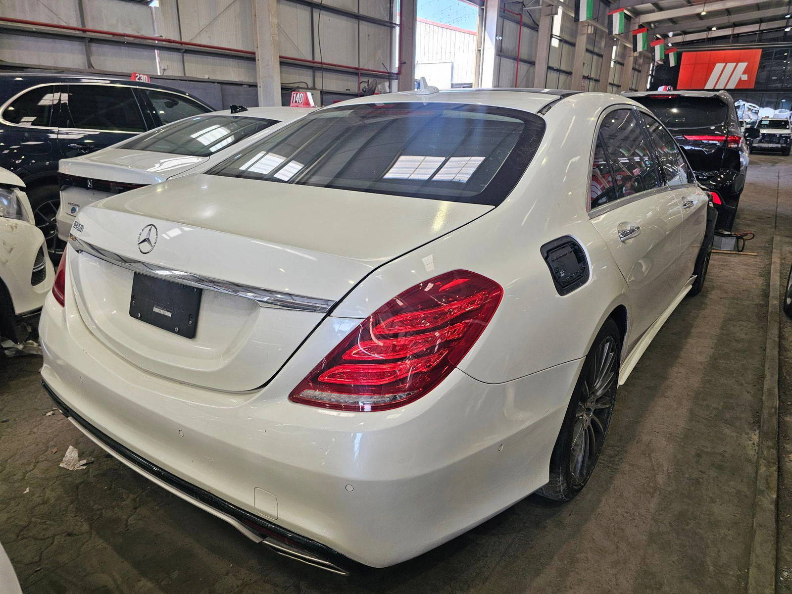 MERCEDES BENZ S 550 2016 - Marhaba Auction Used Cars - Image 6