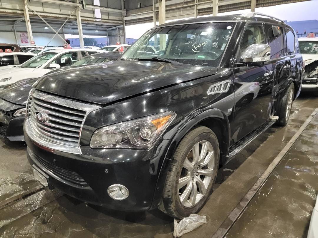2014 INFINITI QX80 — 222850 Miles — Lot 6E9066652 — Main - Marhaba Auctions Used Cars - Image 5