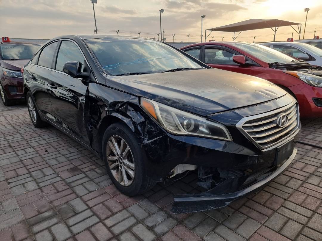 2015 HYUNDAI SONATA — 148297 Miles — Lot 125487 — Ind. 12 - Marhaba Auctions Used Cars - Image 3