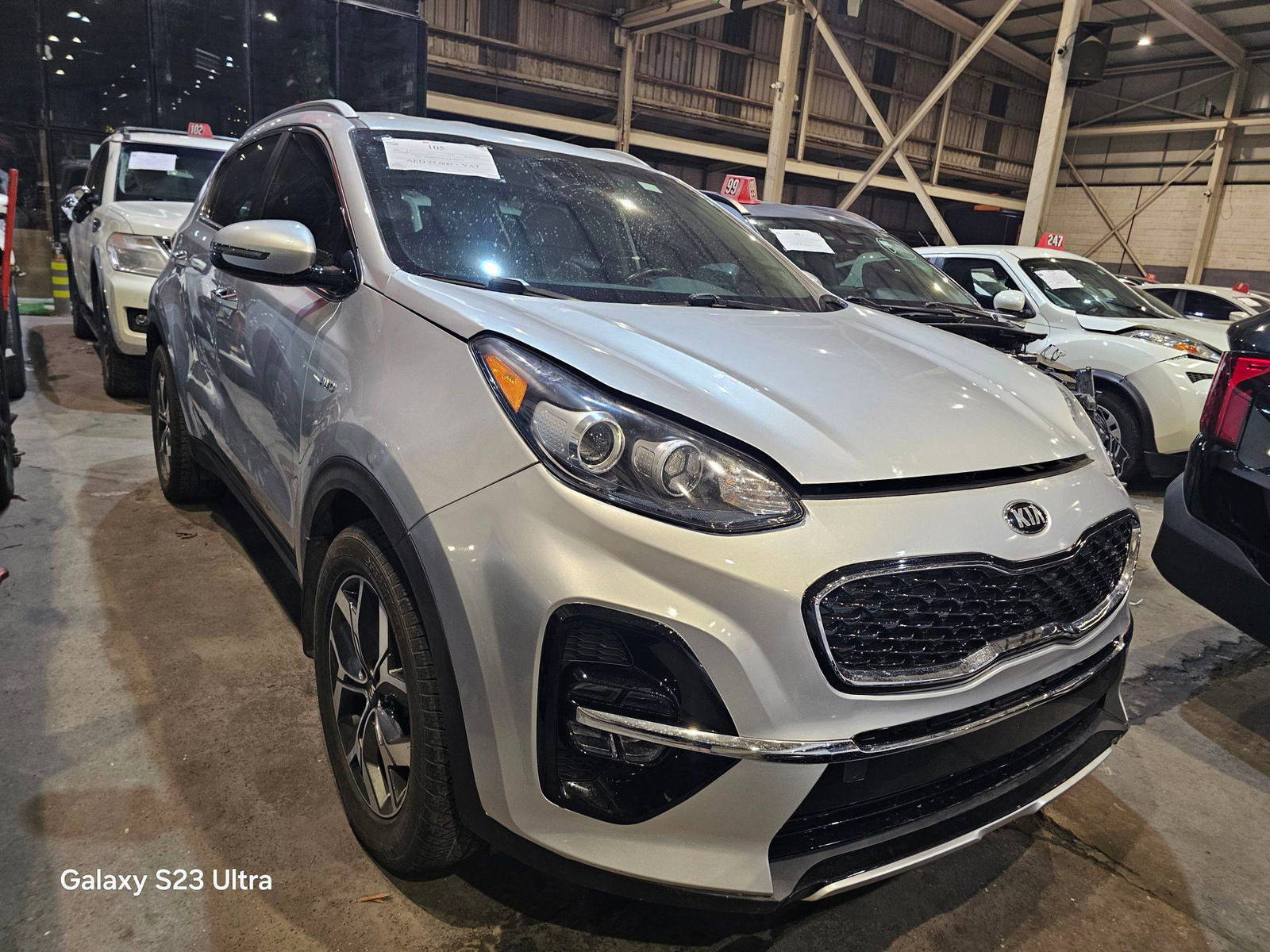 2021 KIA SPORTAGE — 82217 Miles — Lot C3M7858117 — Main - Marhaba Auctions Used Cars - Image 4