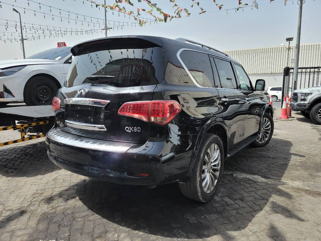 2016 INFINITI QX80 — 173766 Miles — Lot 124490 — Main - Marhaba Auctions Used Cars - Image 3