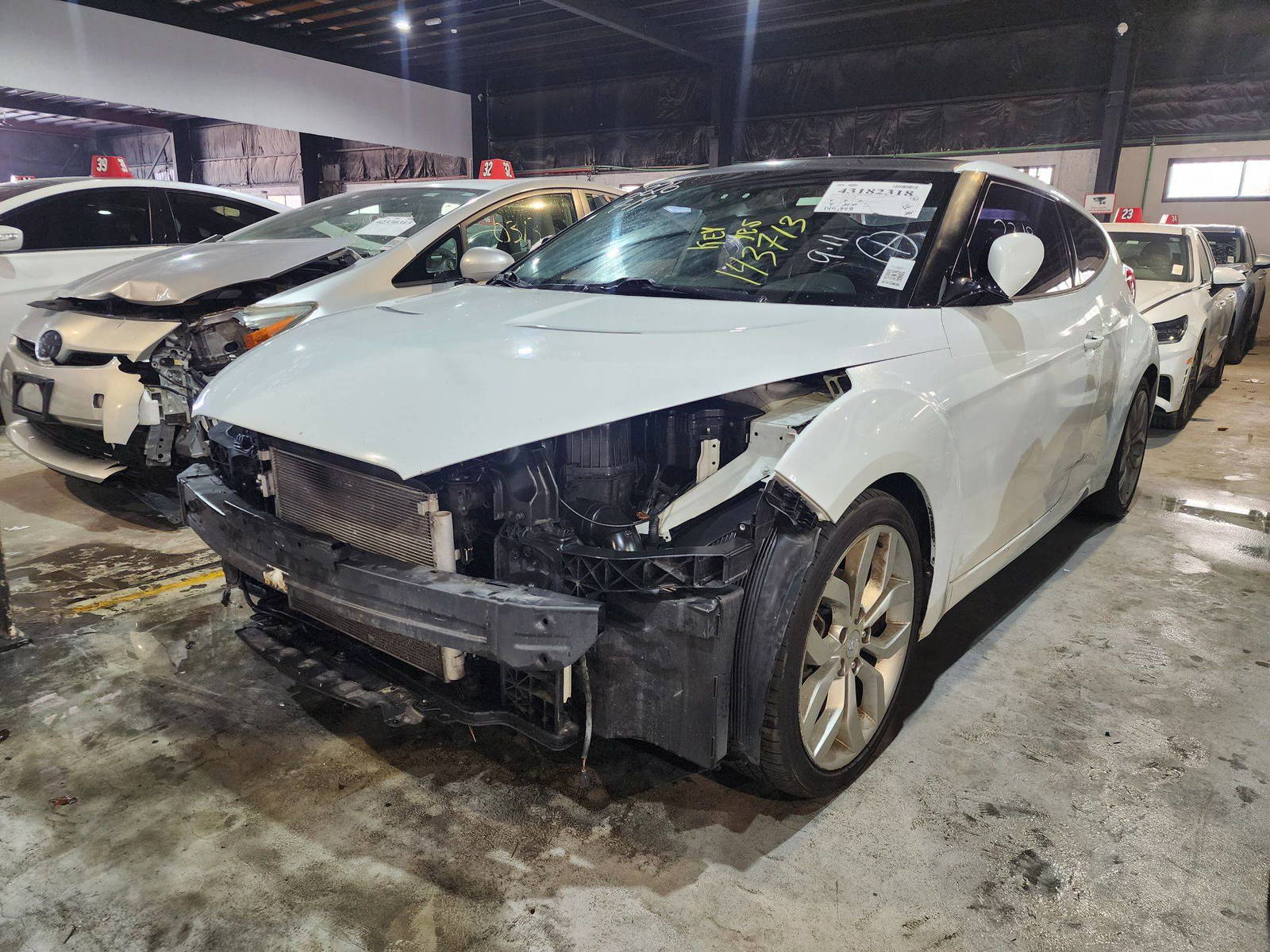 2013 HYUNDAI VELOSTER — 145948 Miles — Lot 43182318 — Al Quoz - Marhaba Auctions Used Cars - Image 3