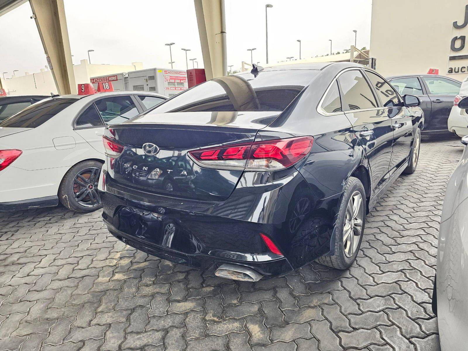 HYUNDAI SONATA 2018 - Marhaba Auction Used Cars - Image 3