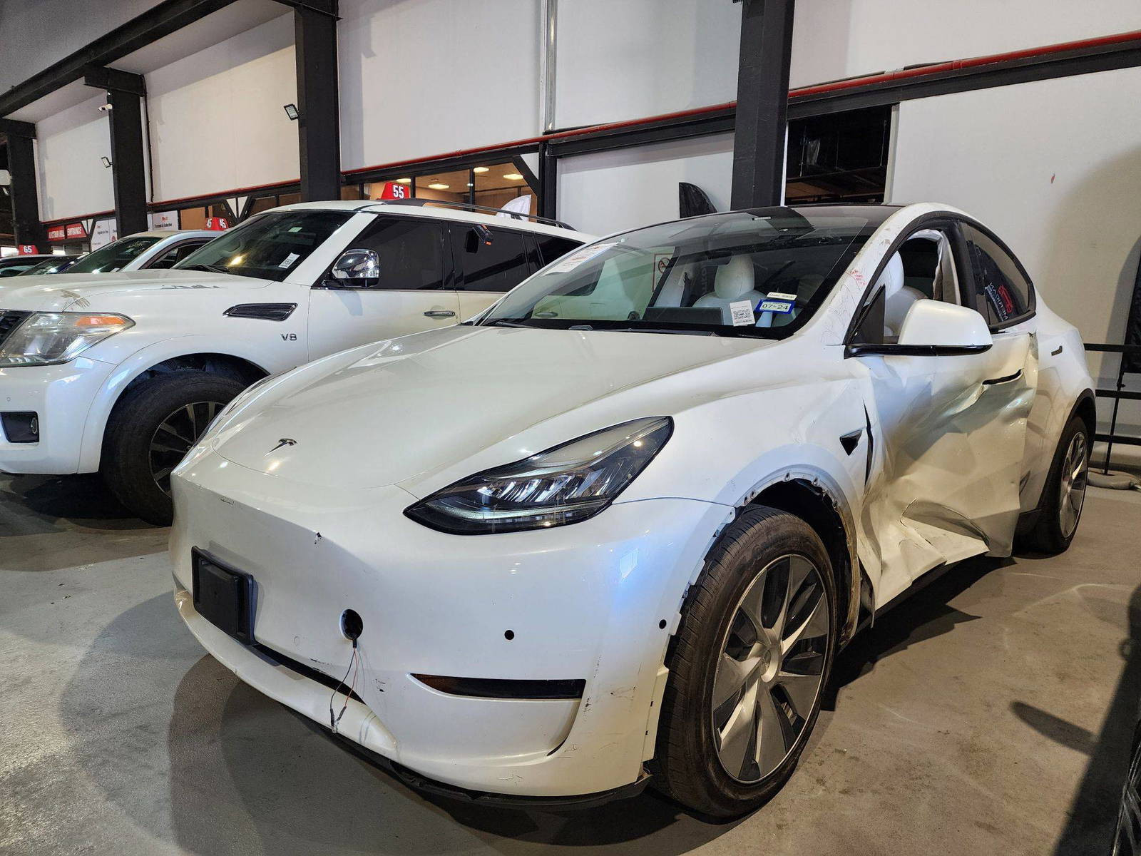 2020 TESLA MODEL Y — 84327 Miles — Lot 27403 — Al Quoz - Marhaba Auctions Used Cars - Image 3