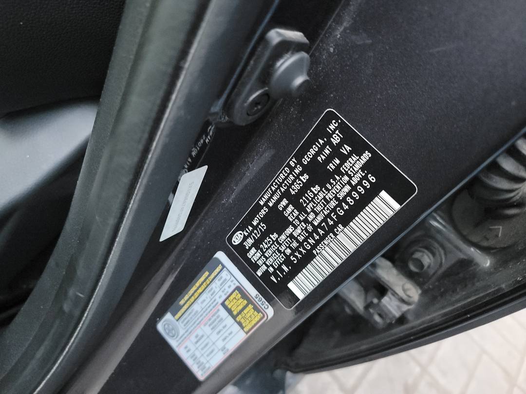 2015 KIA OPTIMA — 129439 Miles — Lot 41785956 — Main - Marhaba Auctions Used Cars - Image 9