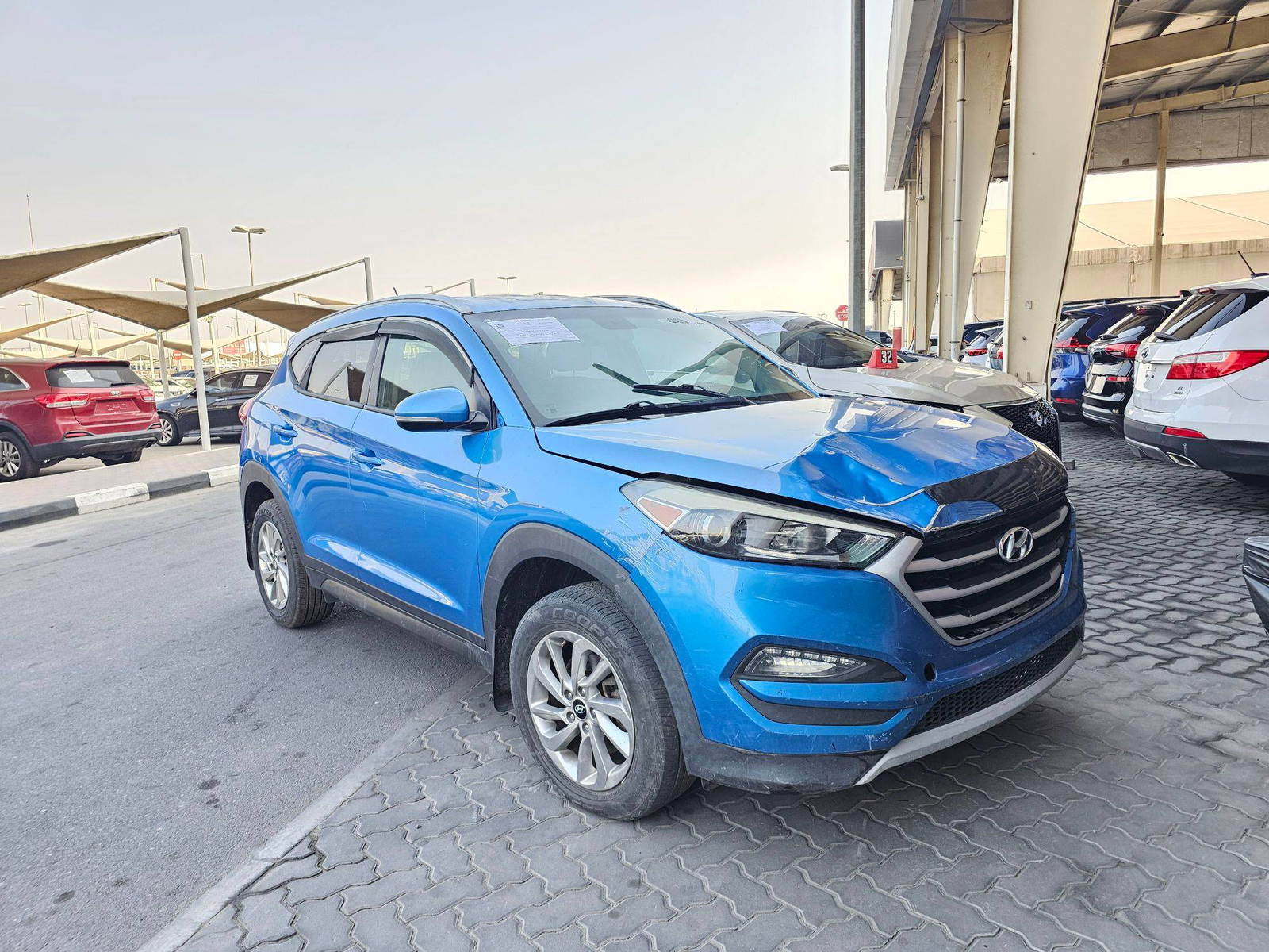 2016 HYUNDAI TUCSON — 251123 KM — Lot 8GU021304 - Marhaba Auctions Used Cars - Image 4
