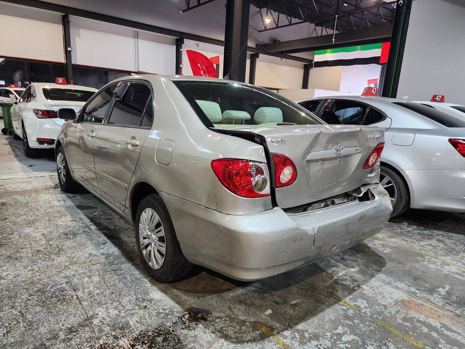 2008 TOYOTA COROLLA — 162987 Miles — Lot 59998554 — Al Quoz - Marhaba Auctions Used Cars - Image 3
