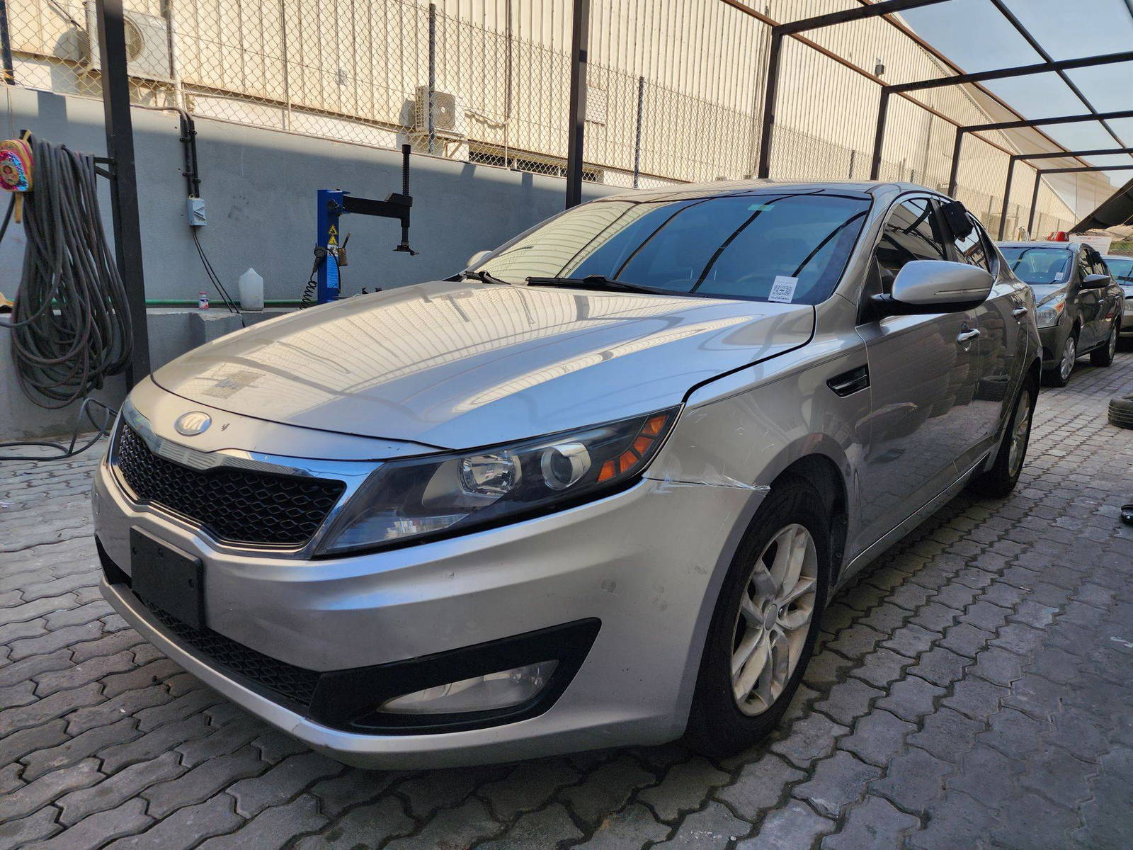 2013 KIA OPTIMA — 209839 Miles — Lot 78D5392298 — Al Quoz - Marhaba Auctions Used Cars - Image 3
