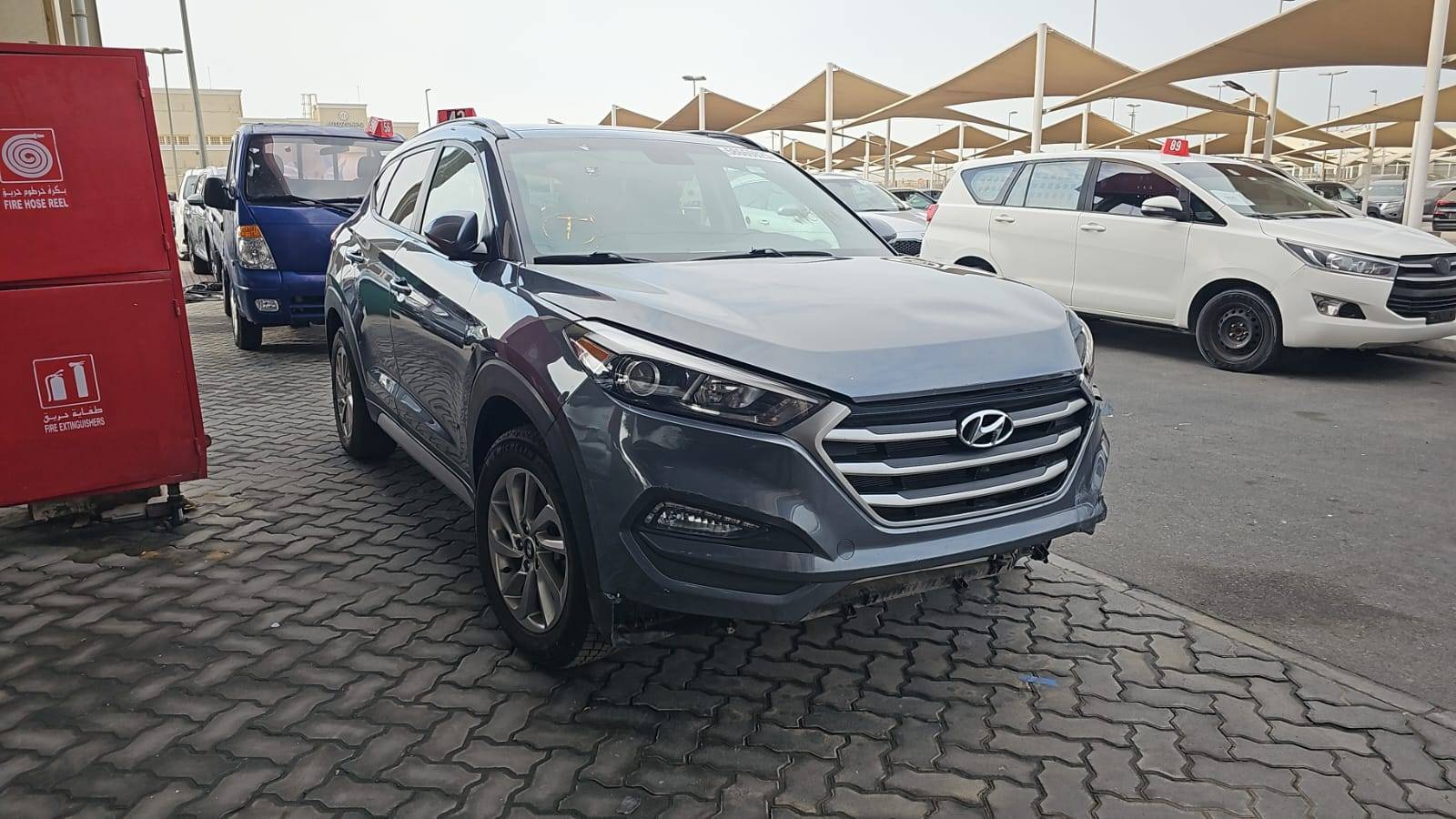 2018 HYUNDAI TUCSON — 206204 KM — Lot JU745606 — Souq - Marhaba Auctions Used Cars - Image 4