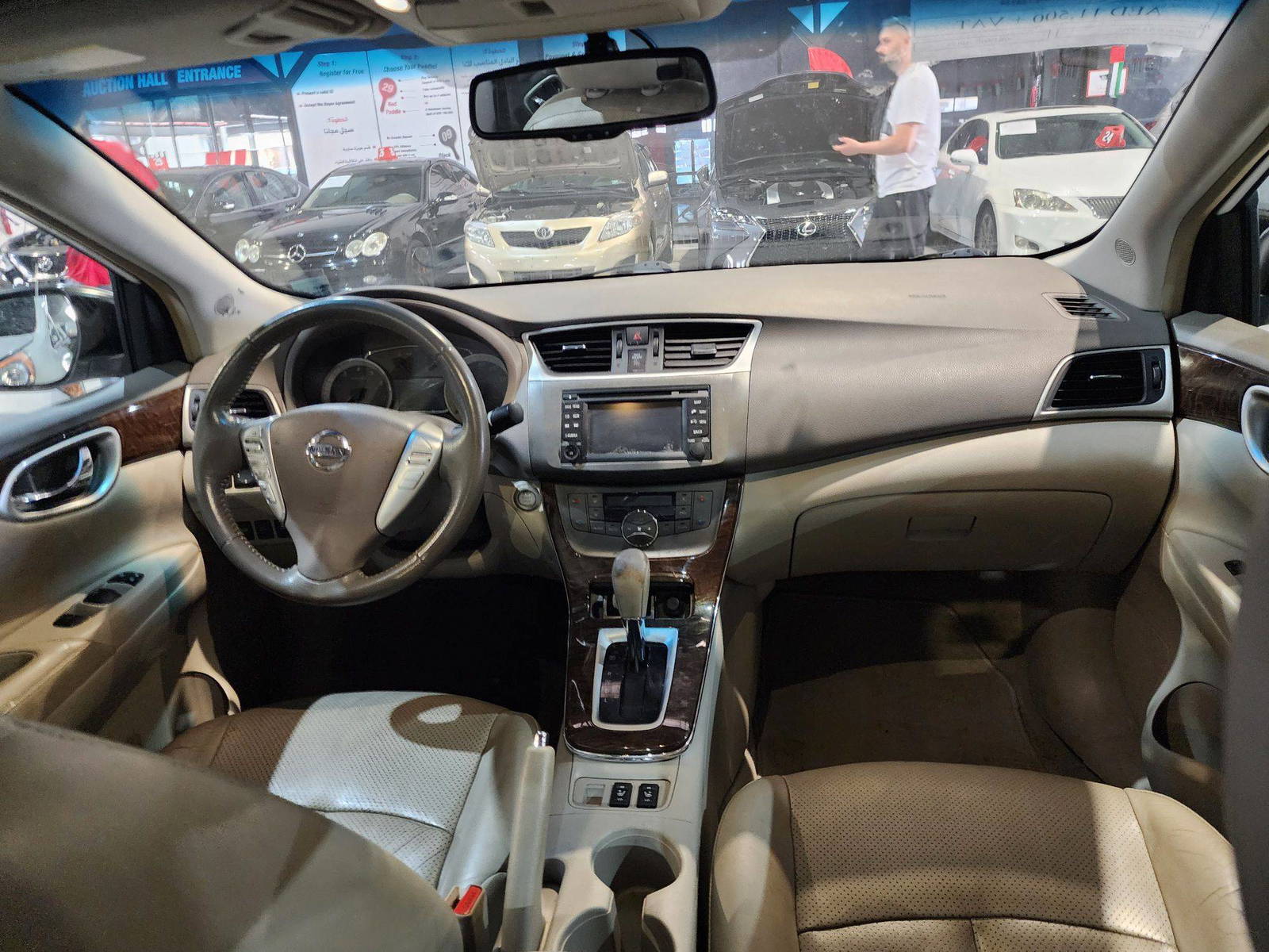 2013 NISSAN SENTRA — 154039 Miles — Lot 724224 — Al Quoz - Marhaba Auctions Used Cars - Image 8