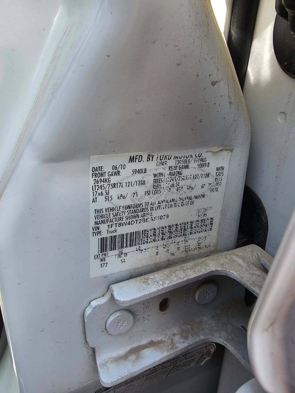 2011 FORD F450 — 168734 KM — Lot BEA51079 — Souq - Marhaba Auctions Used Cars - Image 12