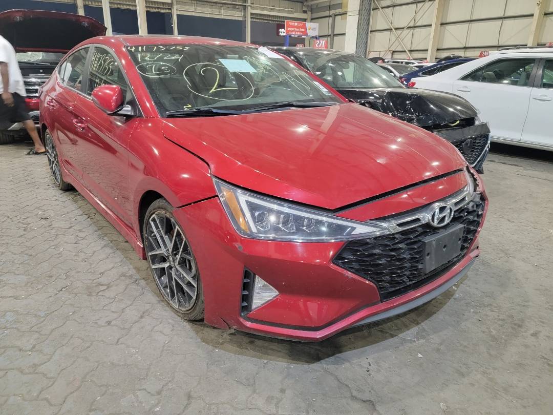 2019 HYUNDAI ELANTRA — 124740 Miles — Lot B9KU813625 — Main - Marhaba Auctions Used Cars - Image 5