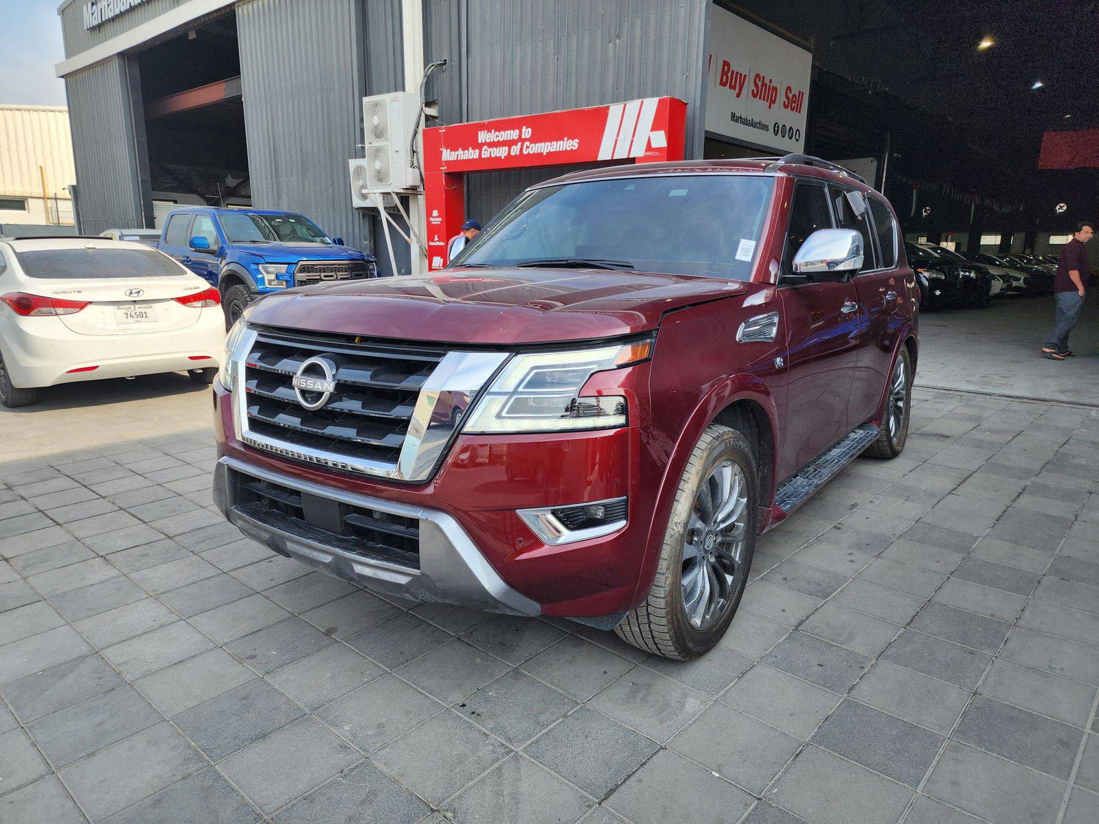 2021 NISSAN ARMADA — sold — 56789 Miles — Lot 9370061 — Souq - Marhaba Auctions Used Cars - Image 2