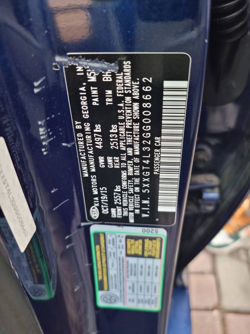 2016 KIA OPTIMA — 139610 Miles — Lot G008662 — Main - Marhaba Auctions Used Cars - Image 10
