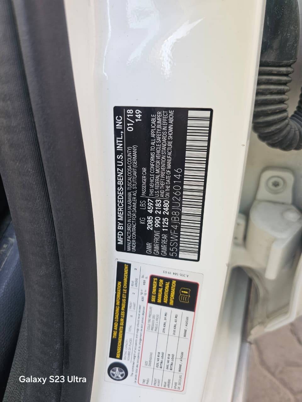 MERCEDES BENZ C300 2018 - Marhaba Auction Used Cars - Image 6