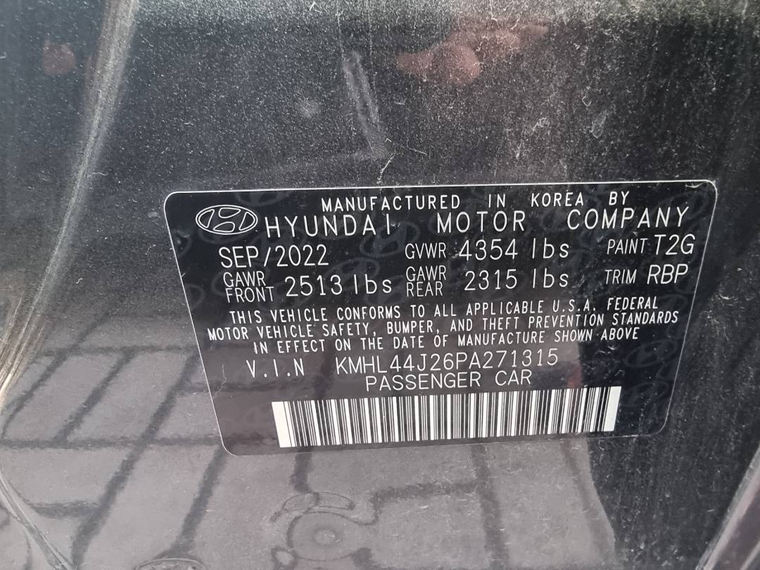 HYUNDAI SONATA 2023 - Marhaba Auction Used Cars - Image 9