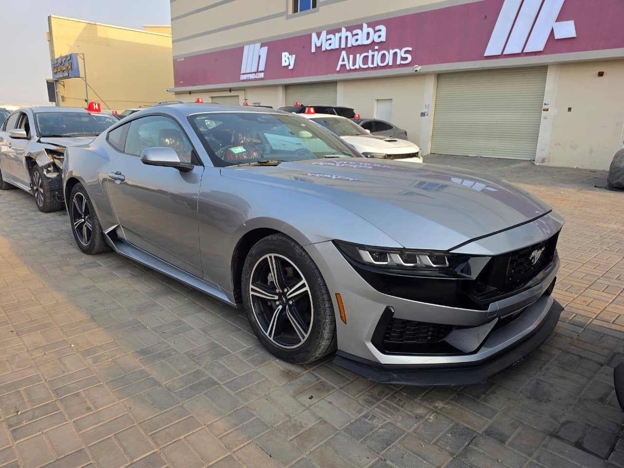 2024 FORD MUSTANG — sold — 33064 Miles — Lot H7R5115190 — Oman Yard - Marhaba Auctions Used Cars - Image 3