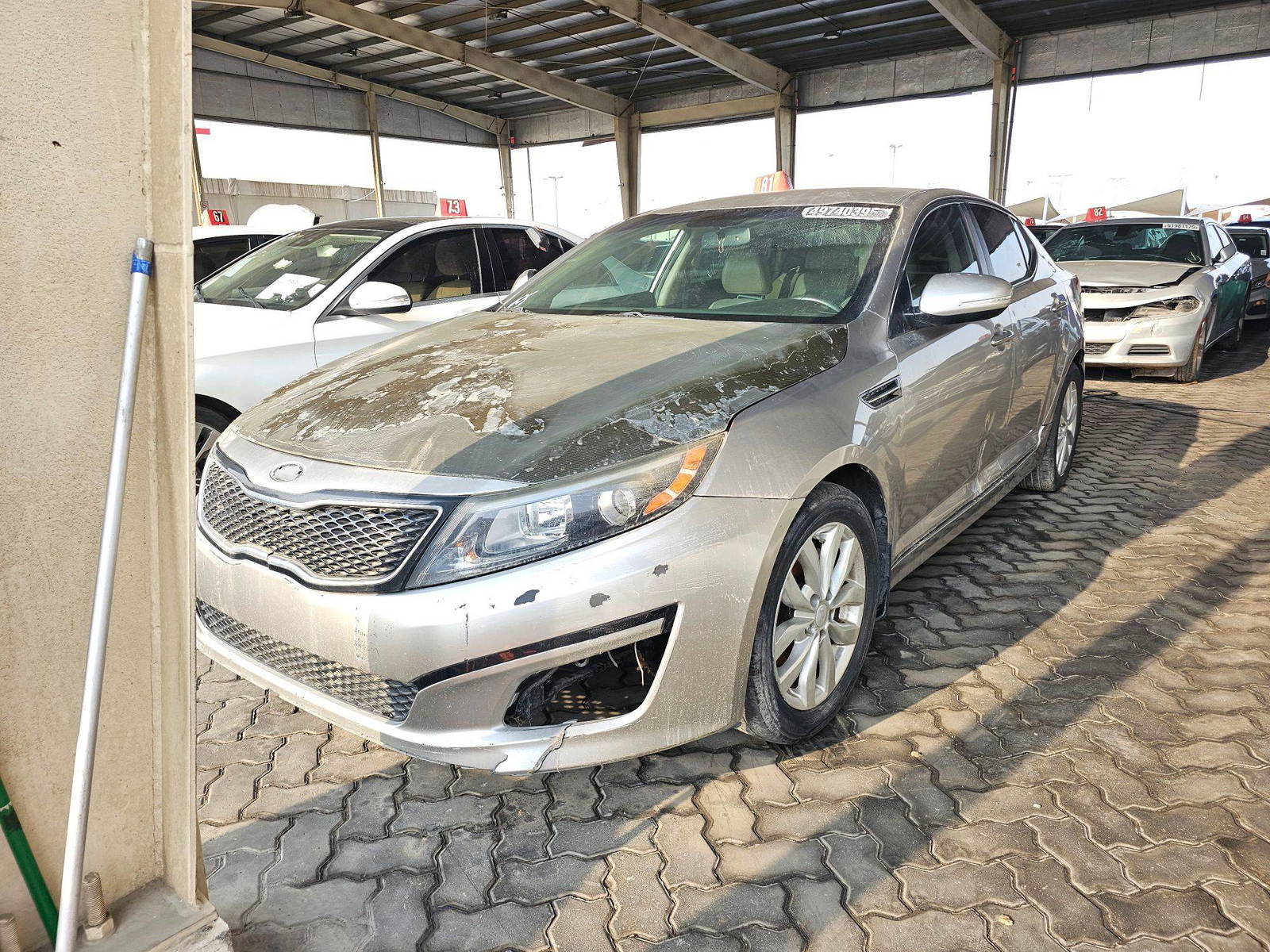 2014 KIA OPTIMA — 104067 Miles — Lot 7EG305326 — Souq - Marhaba Auctions Used Cars - Image 3