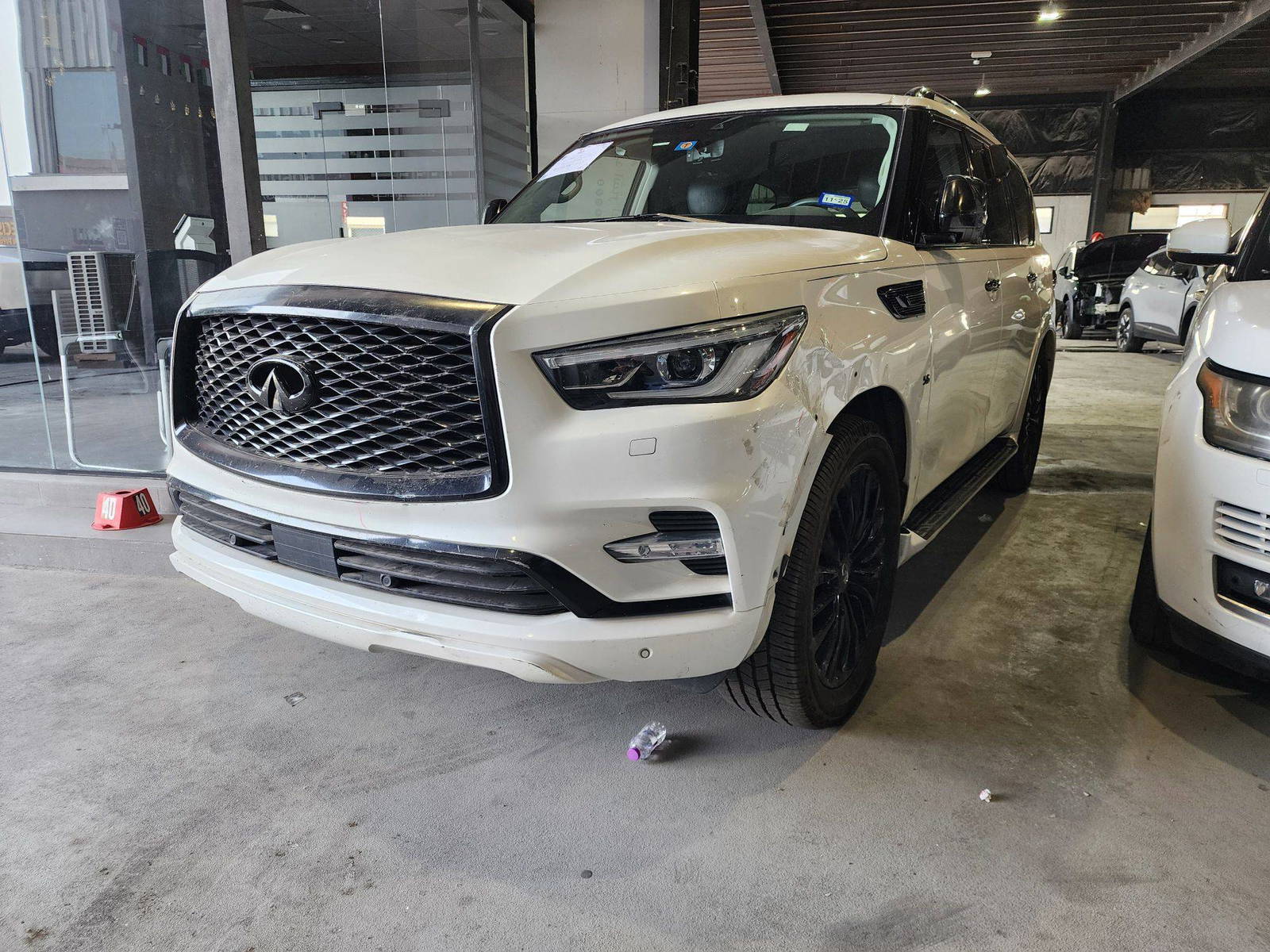 2019 INFINITI QX80 — 115914 Miles — Lot FXK9681502 — Al Quoz - Marhaba Auctions Used Cars - Image 3