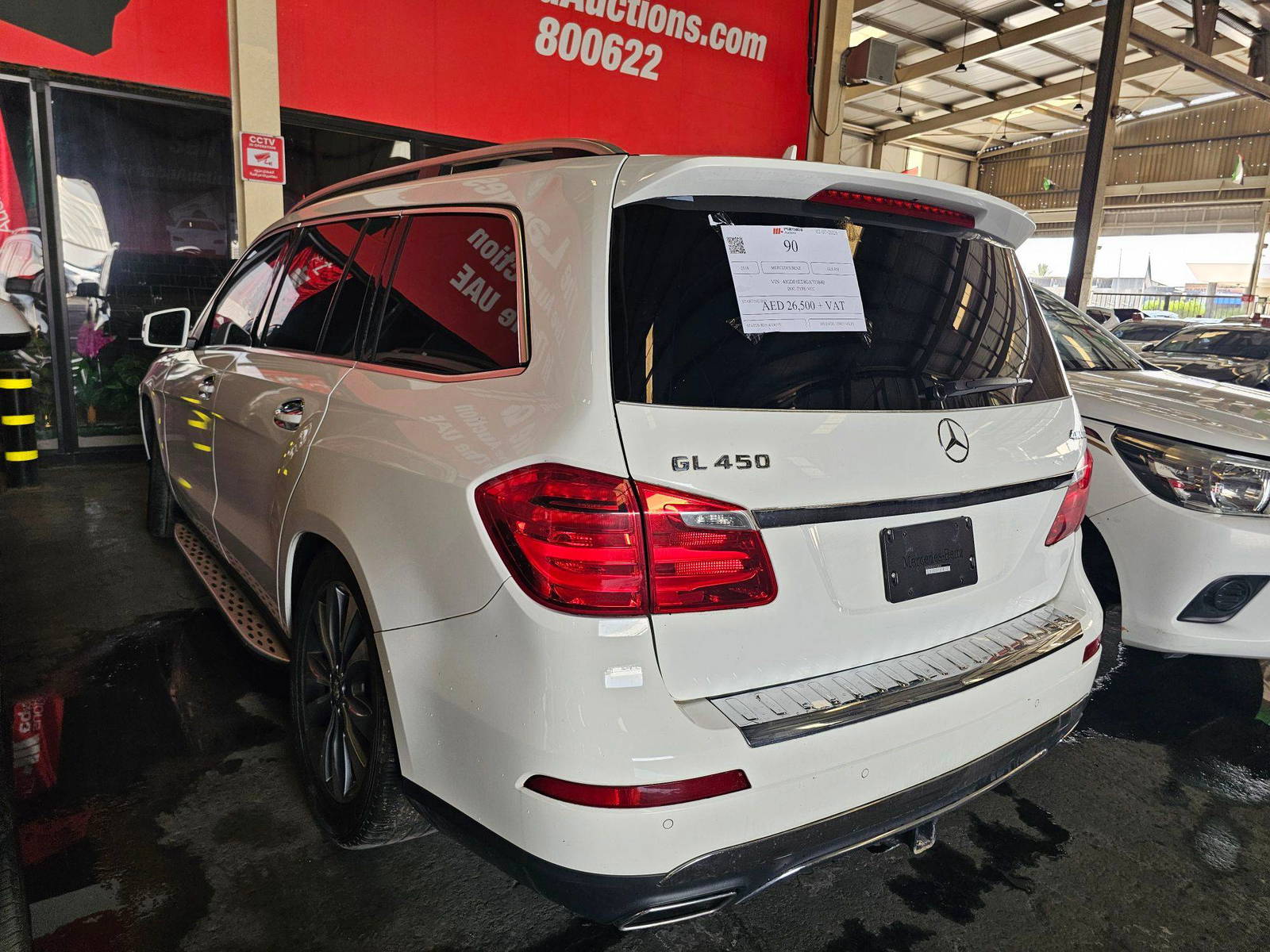 MERCEDES BENZ GLS 450 2016 - Marhaba Auction Used Cars - Image 3