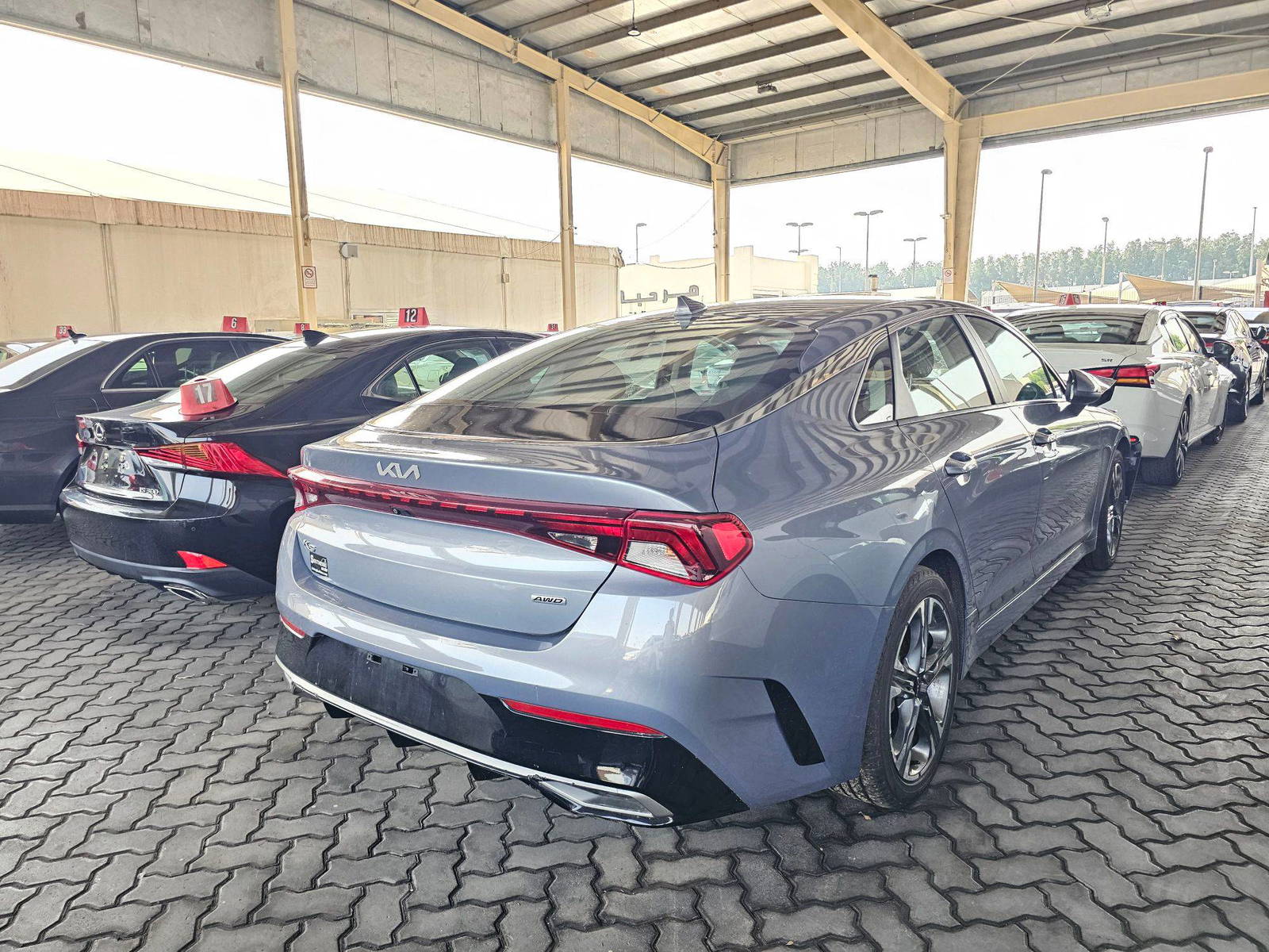 2022 KIA K5 — 27333 Miles — Lot 4J23NG125423 — Souq - Marhaba Auctions Used Cars - Image 3