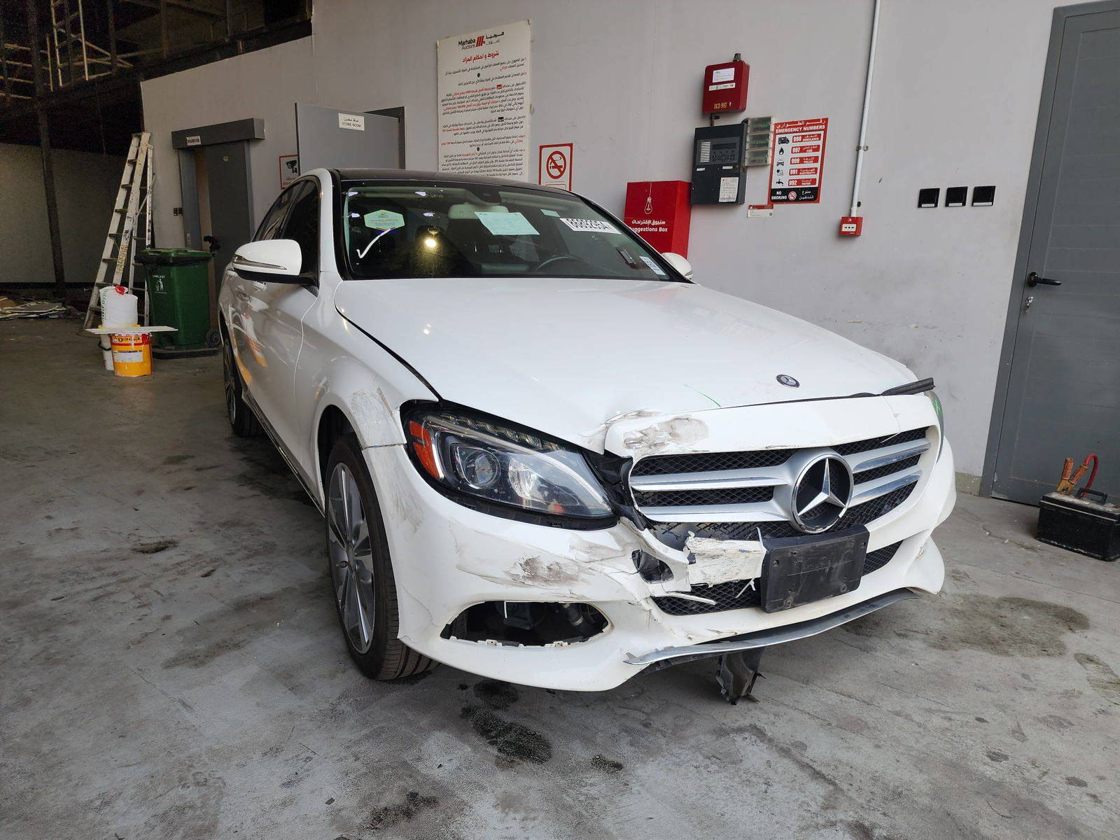 2015 MERCEDES BENZ C300 — 150067 Miles — Lot U068577 — Al Quoz - Marhaba Auctions Used Cars - Image 3