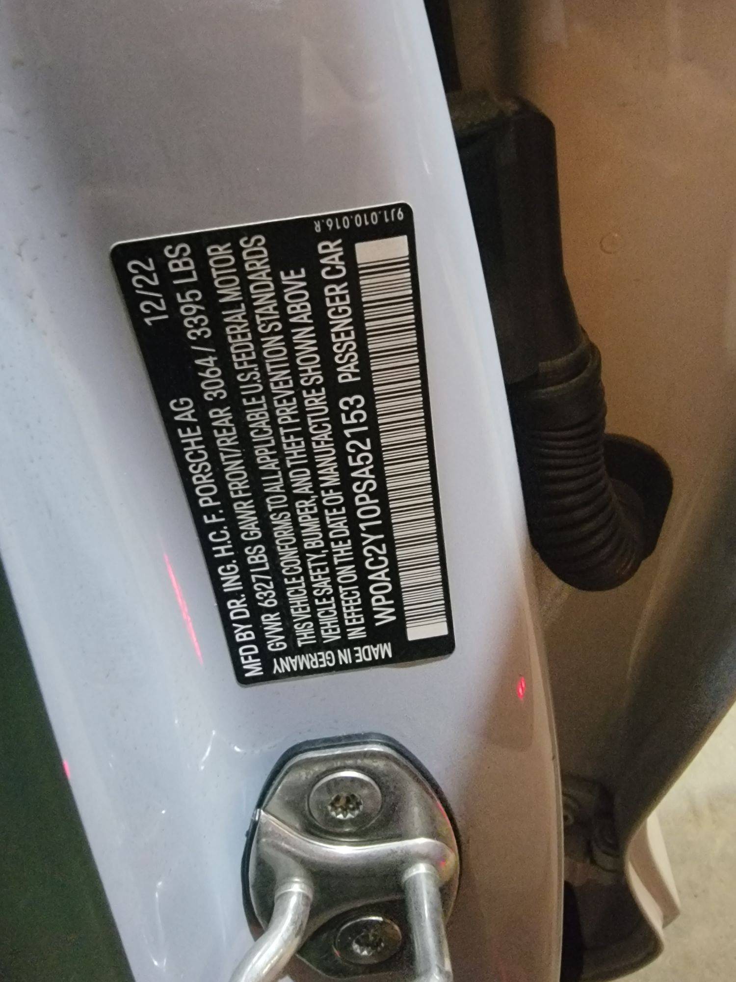 PORSCHE TAYCAN 2023 - Marhaba Auction Used Cars - Image 11