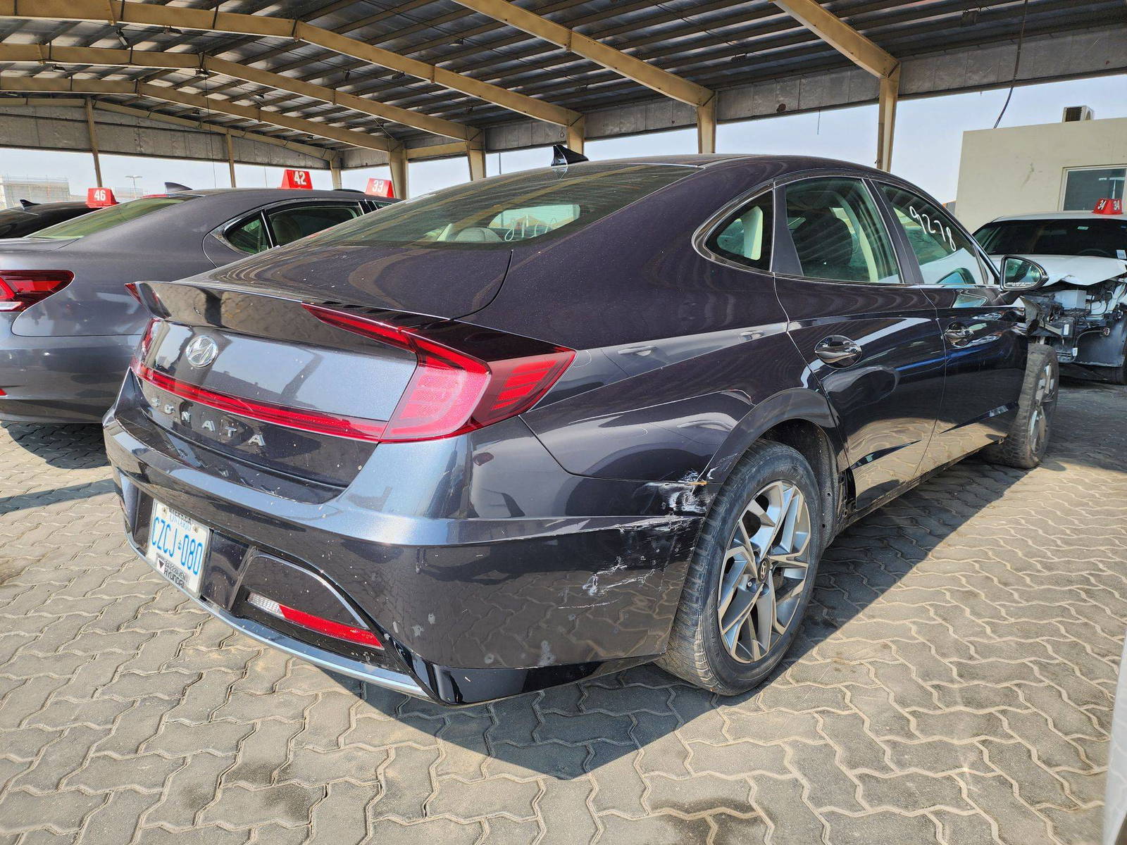 2021 HYUNDAI SONATA — 98498 KM — Lot 088162 — Souq - Marhaba Auctions Used Cars - Image 3