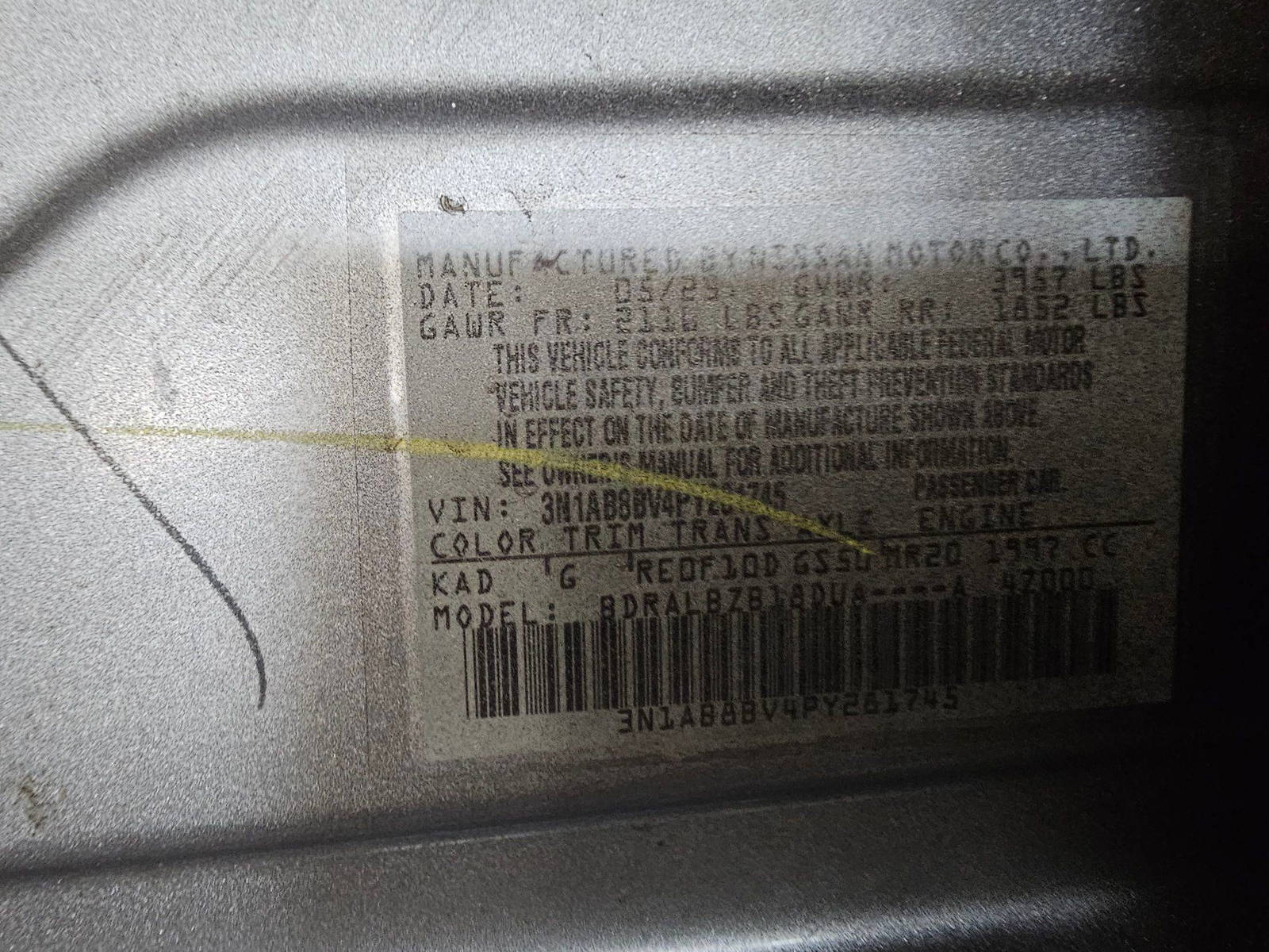 NISSAN SENTRA 2023 - Marhaba Auction Used Cars - Image 10
