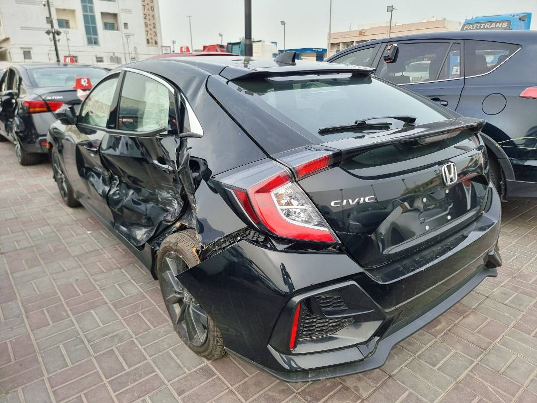 2020 HONDA CIVIC — 61833 Miles — Lot 125487 — Ind. 12 - Marhaba Auctions Used Cars - Image 4
