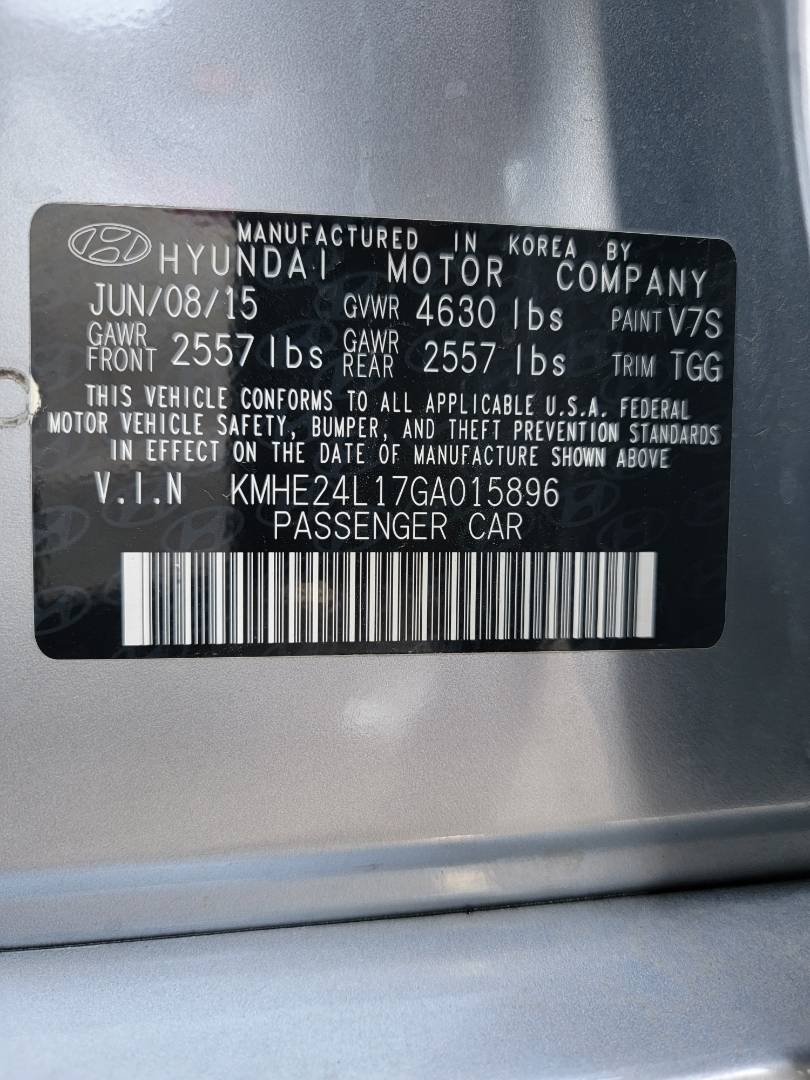 2016 HYUNDAI SONATA — 222711 Miles — Lot 38532402 - Marhaba Auctions Used Cars - Image 10